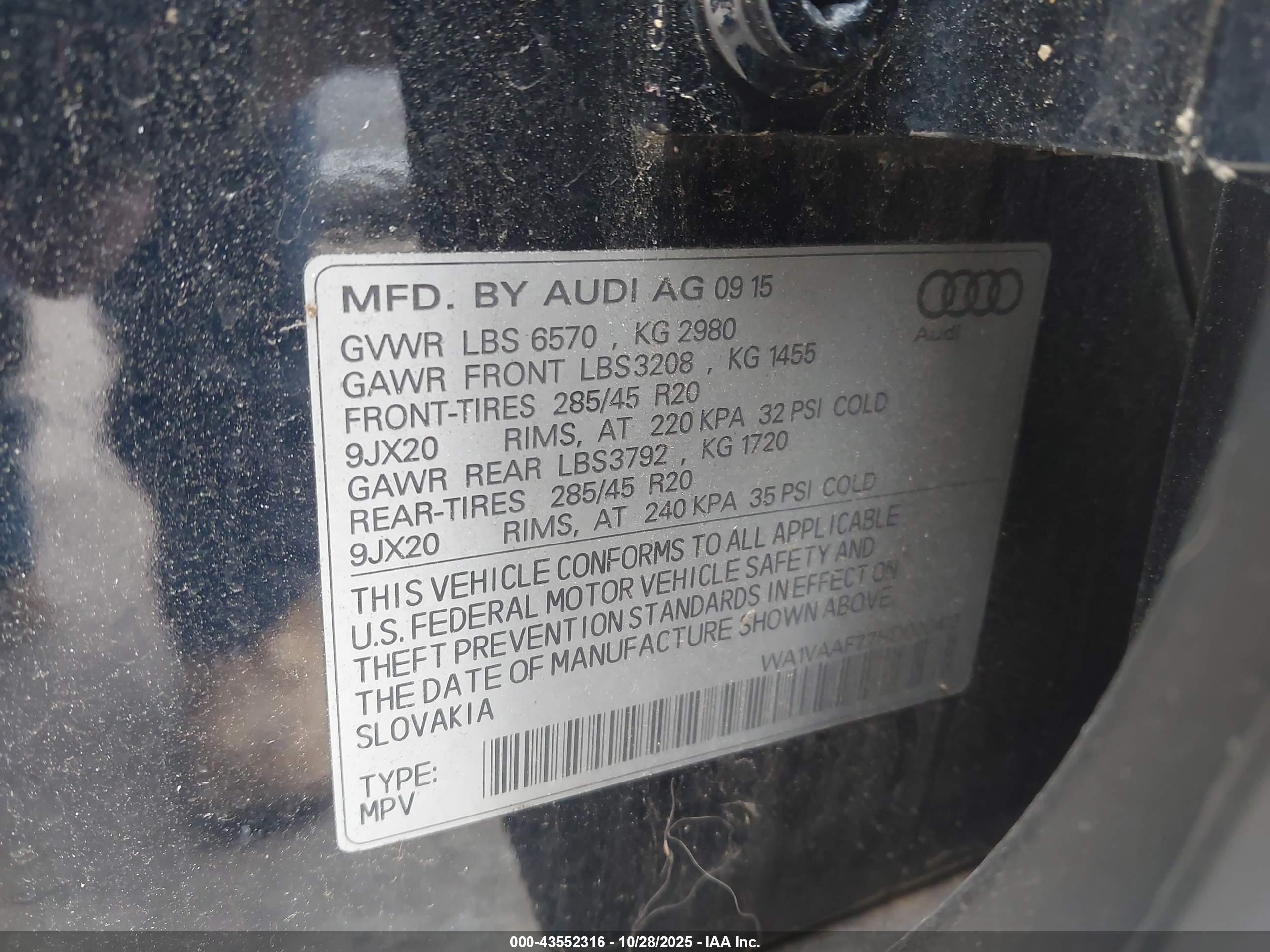 AUDI Q7 image 9