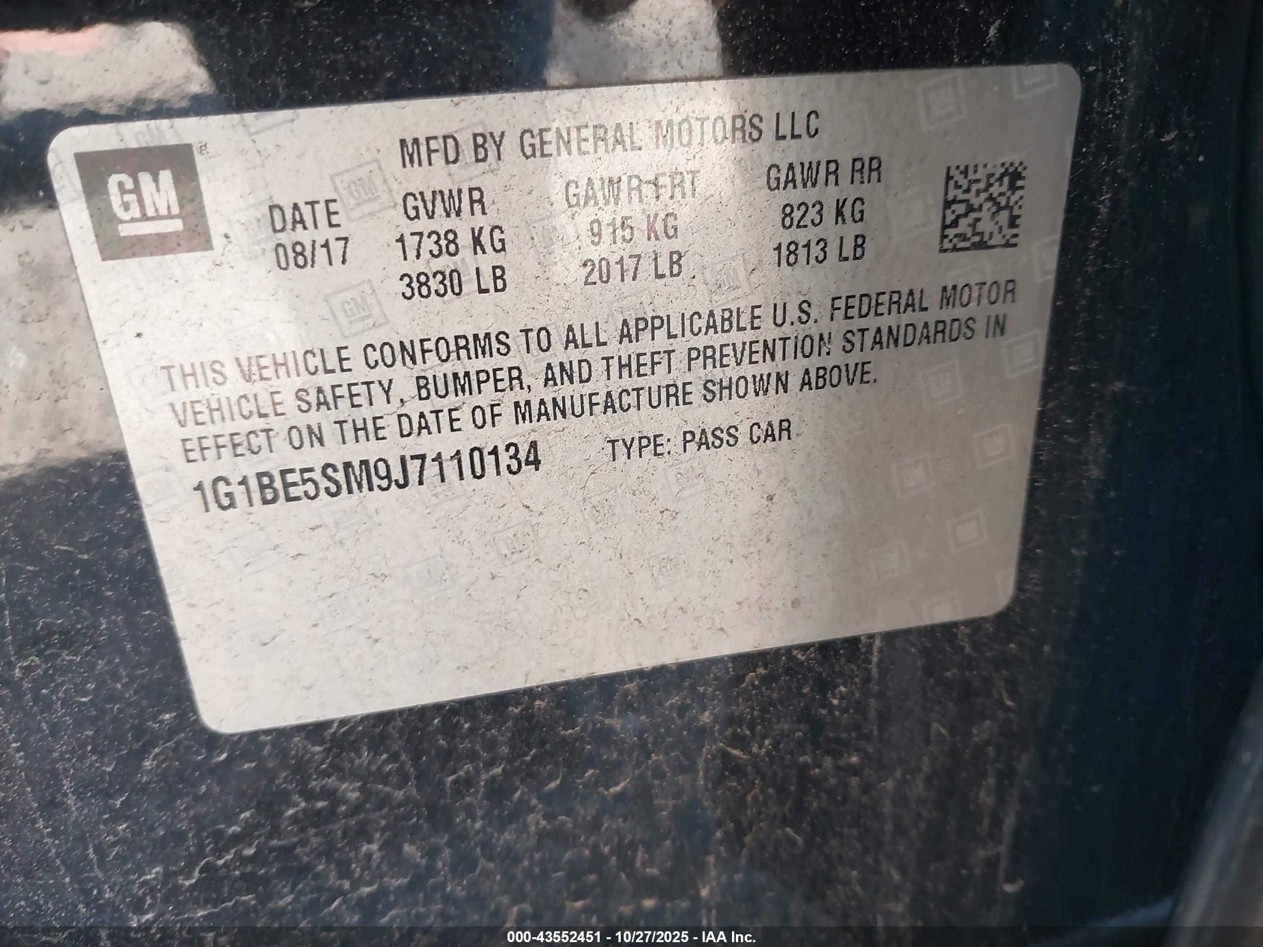 CHEVROLET CRUZE image 9