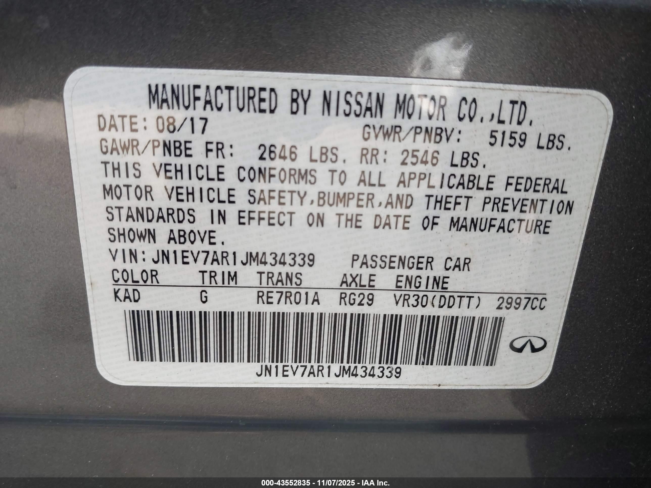 INFINITI Q50 image 9