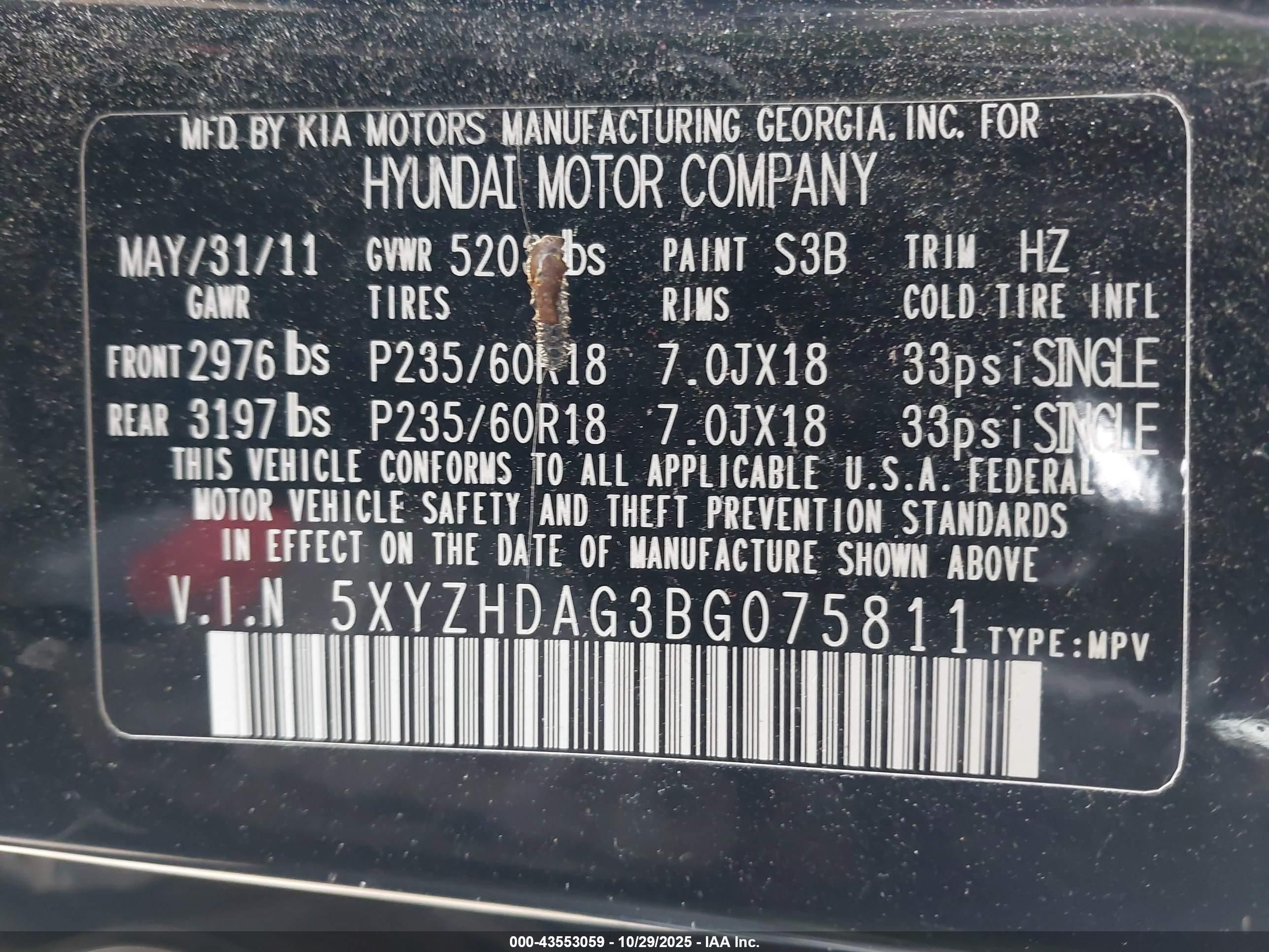 HYUNDAI SANTA image 9