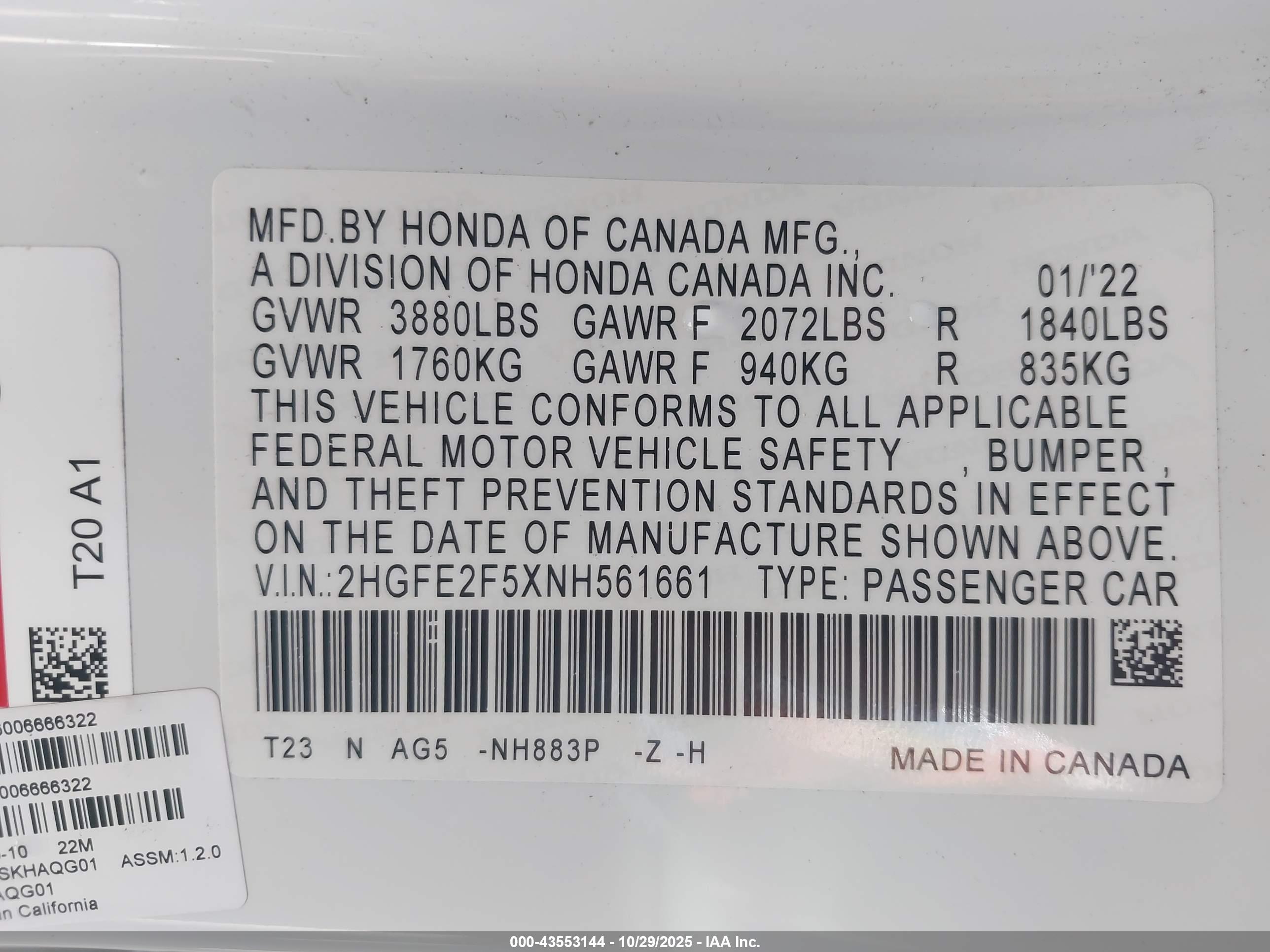 HONDA CIVIC image 9