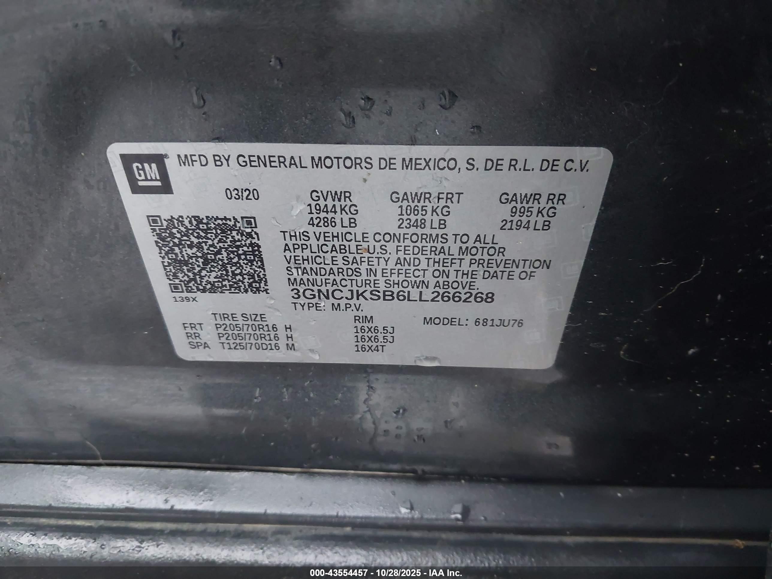 CHEVROLET TRAX image 9
