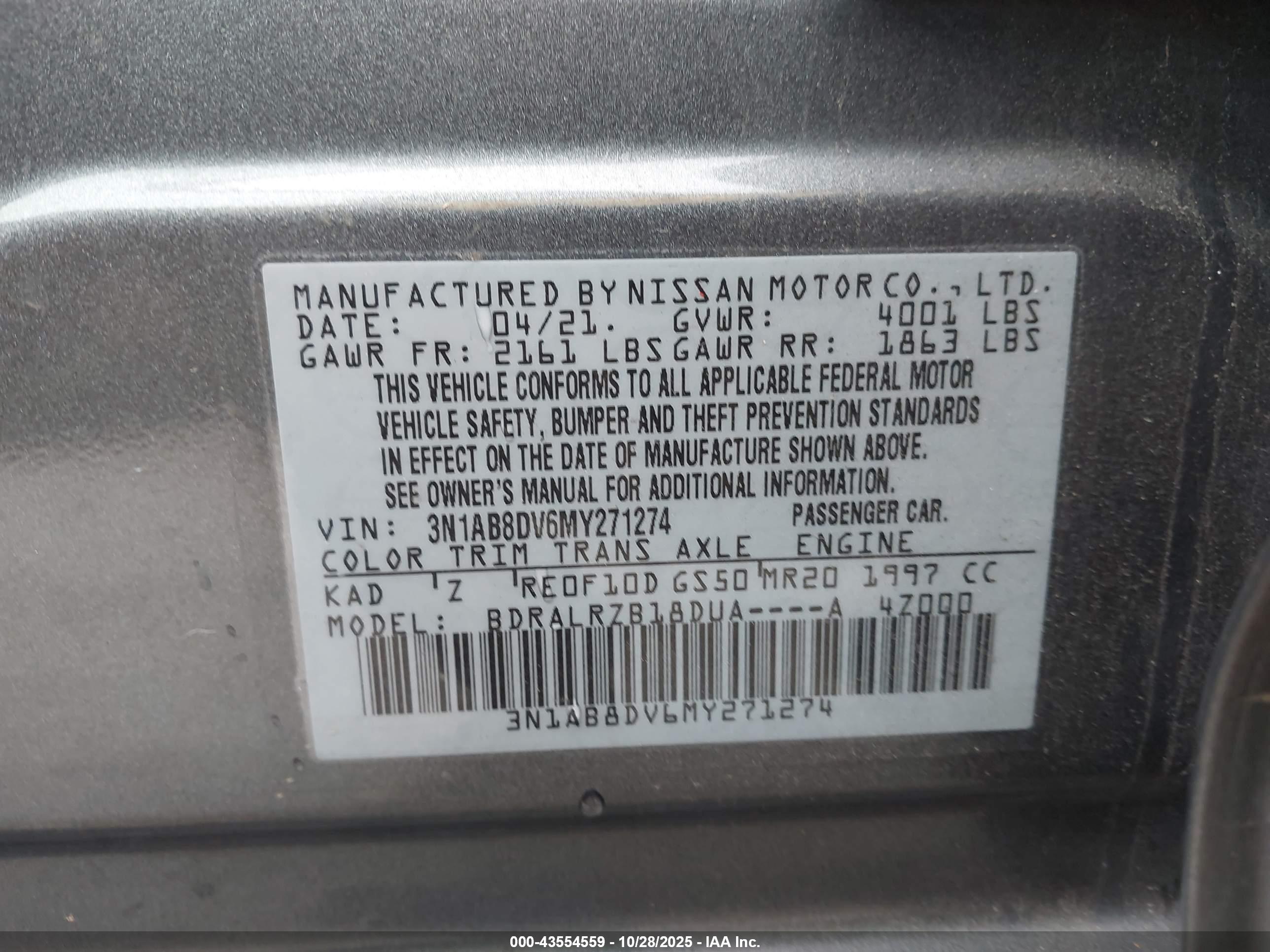 NISSAN SENTRA image 9