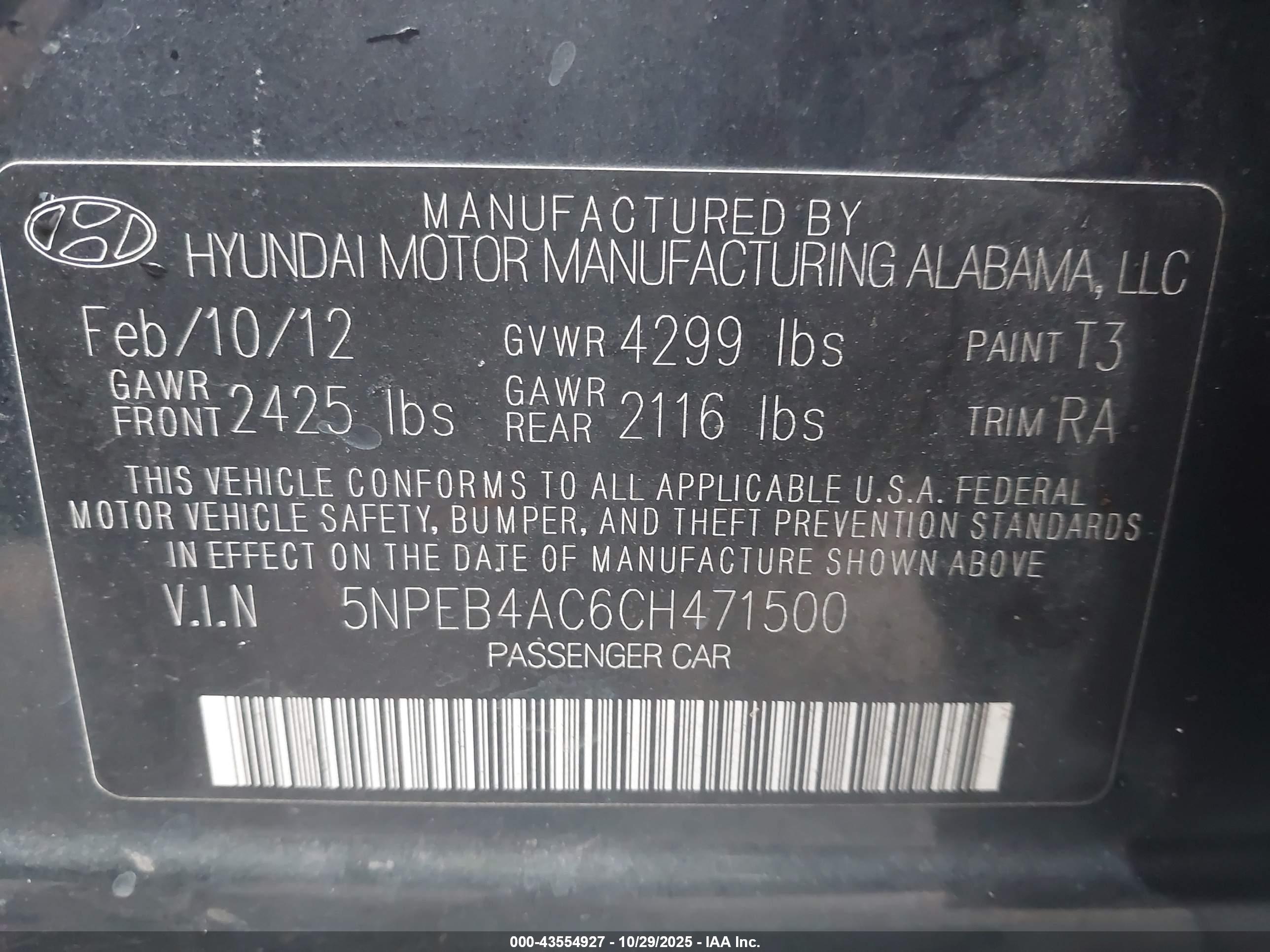 HYUNDAI SONATA image 9