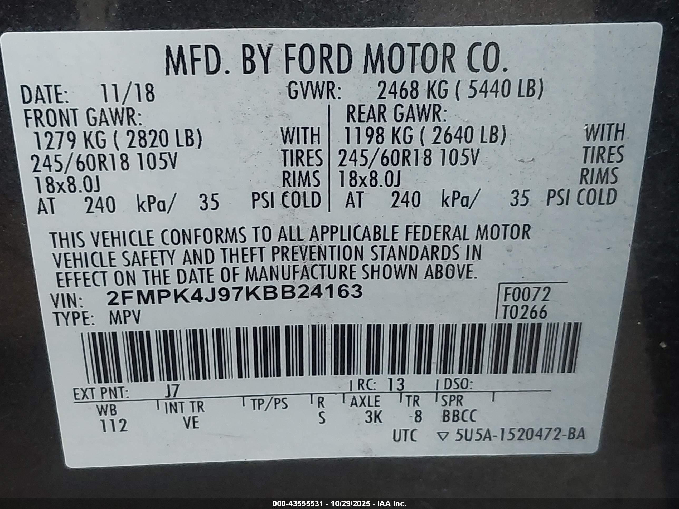 FORD EDGE image 9