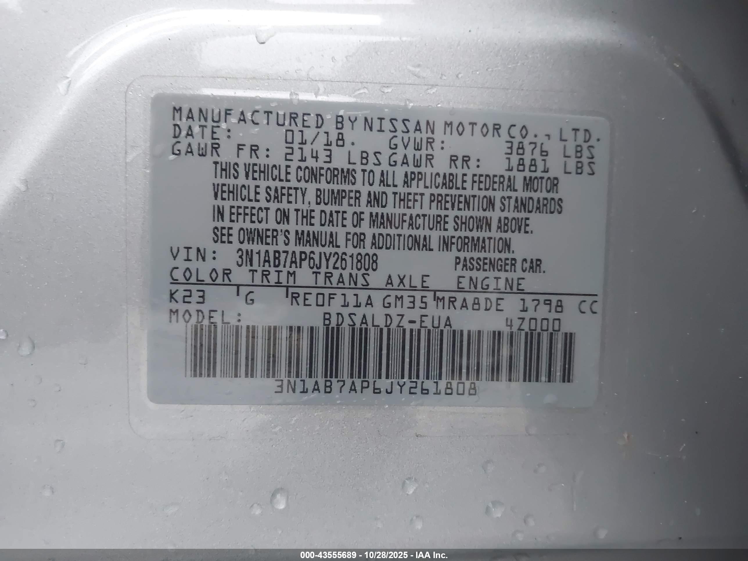 NISSAN SENTRA image 9