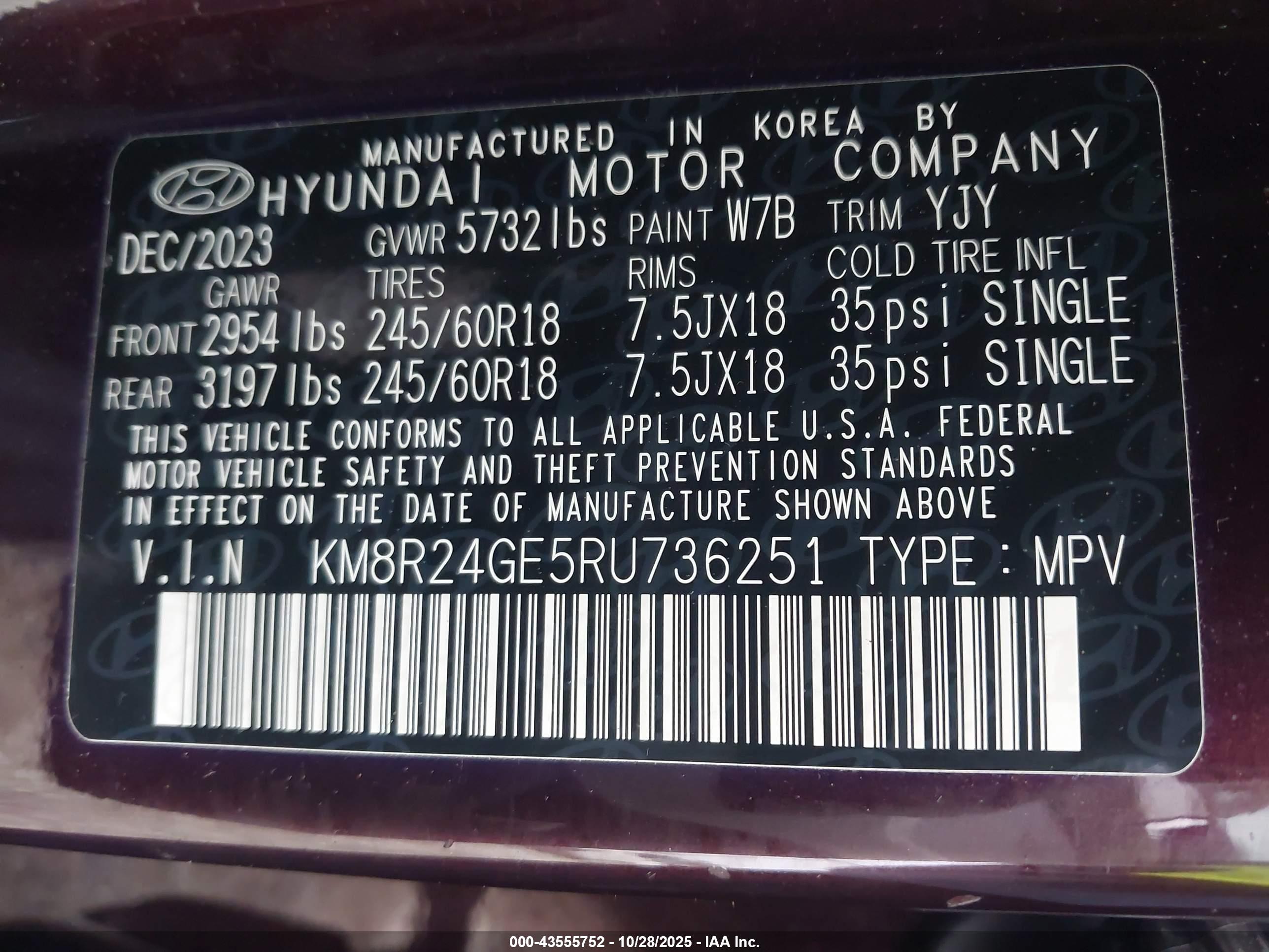HYUNDAI PALISADE image 9