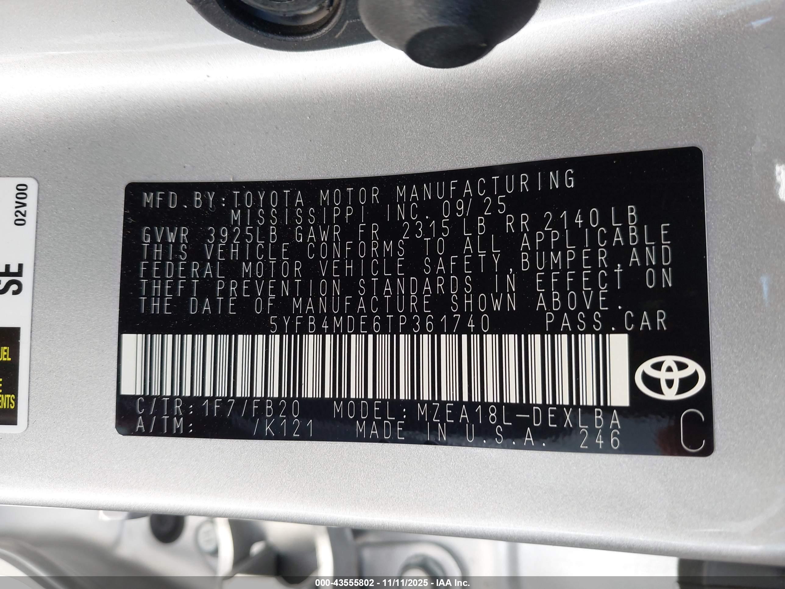 TOYOTA COROLLA image 9