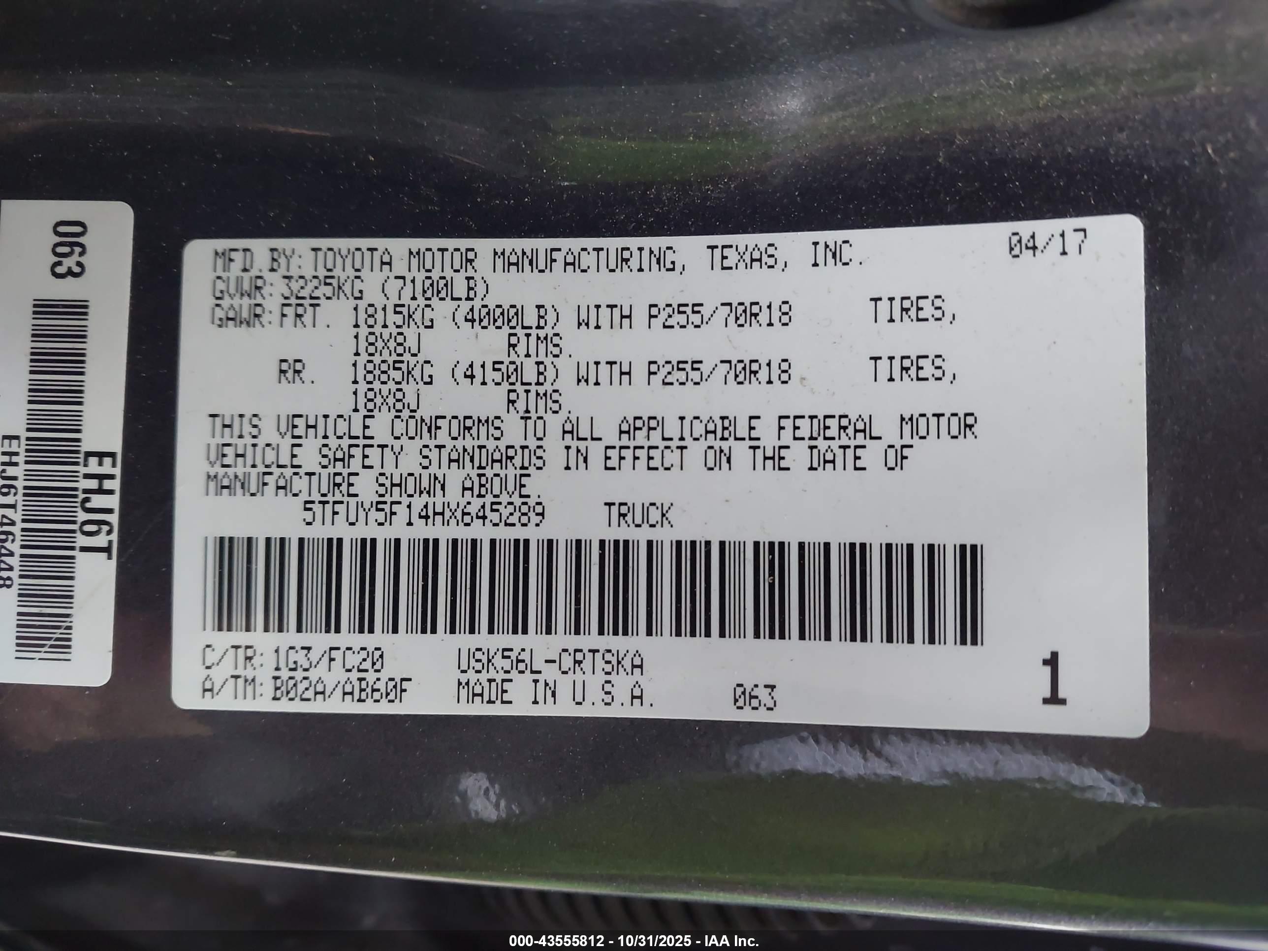 TOYOTA TUNDRA image 9