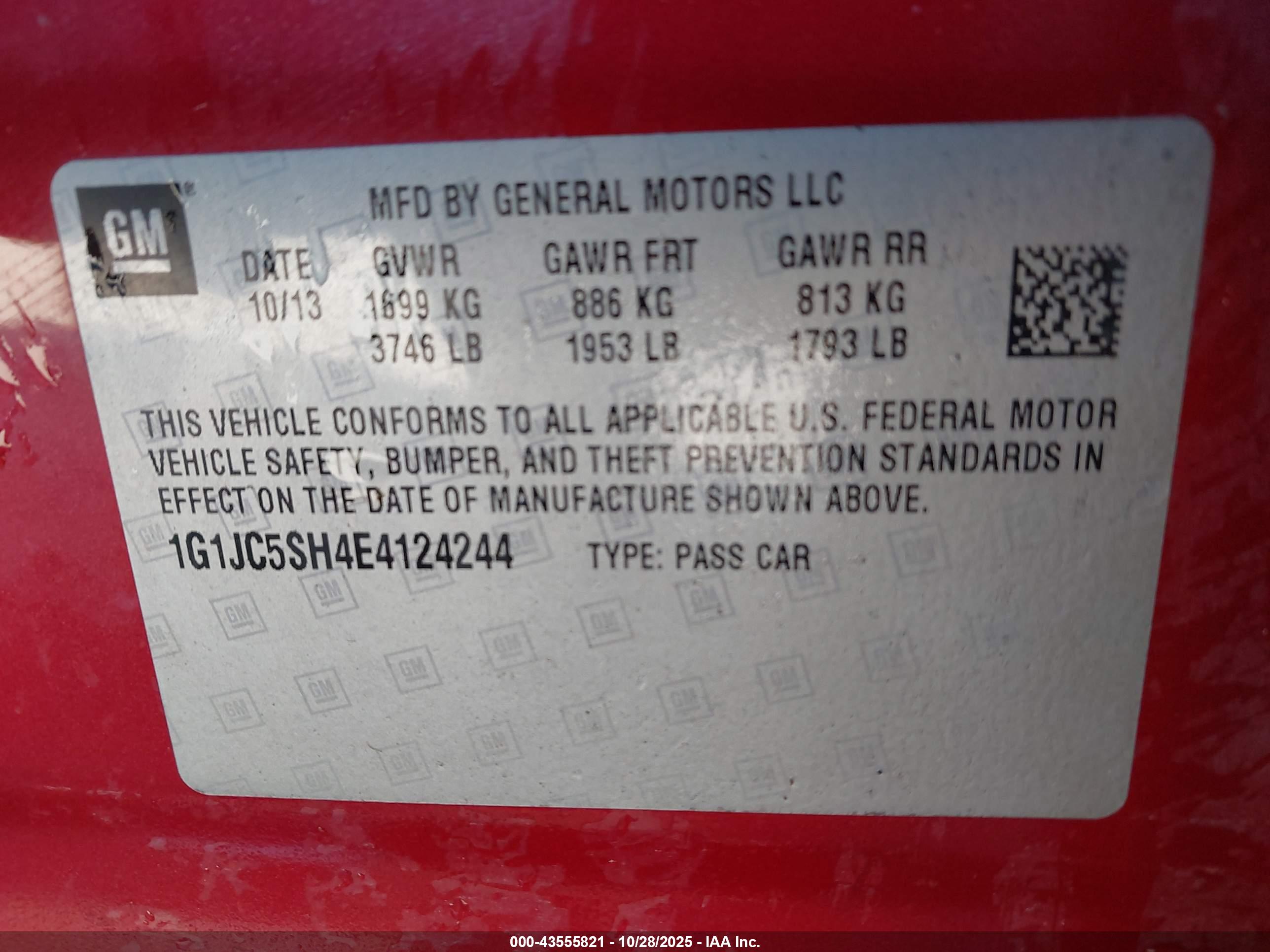 CHEVROLET SONIC image 9