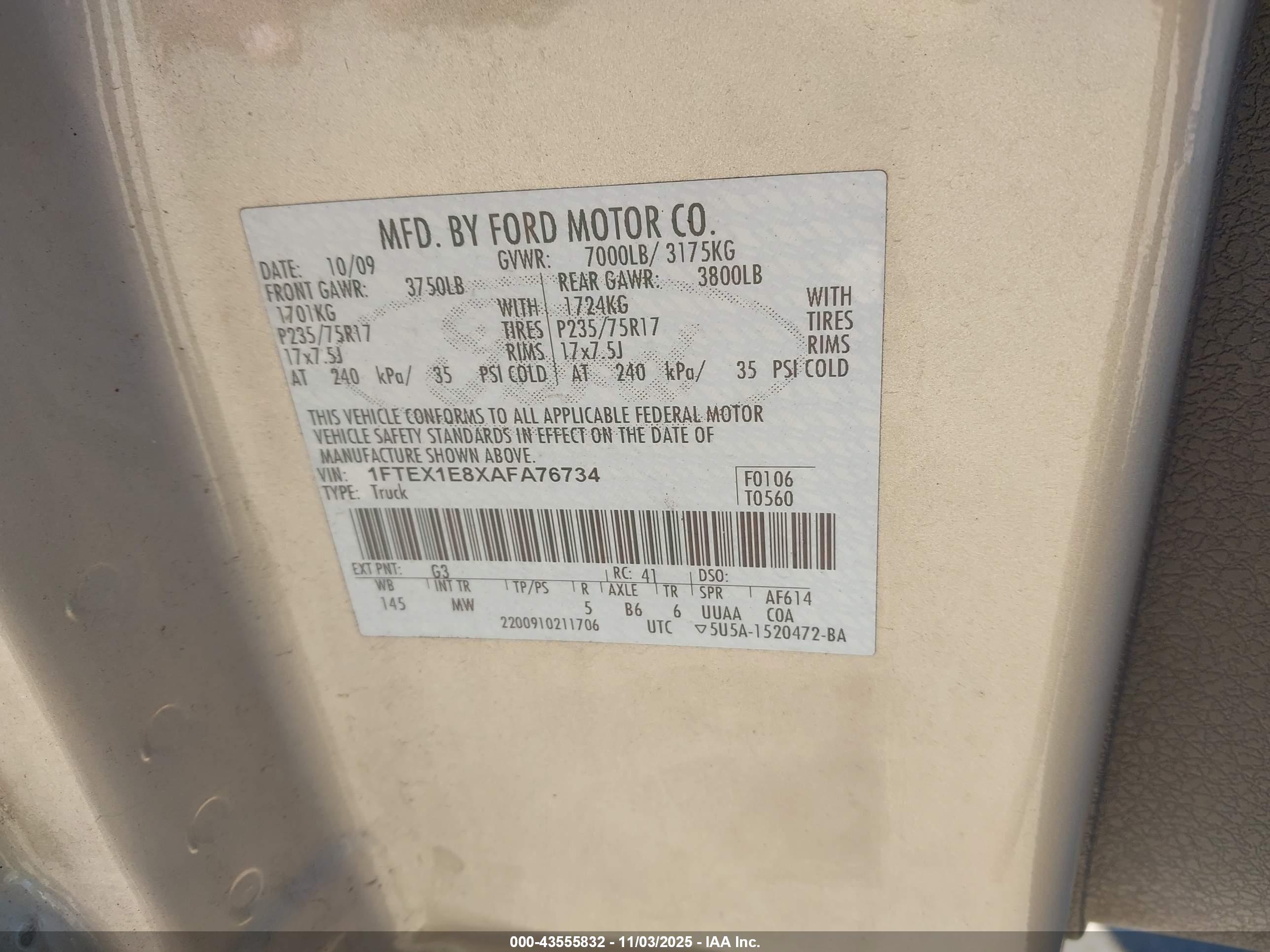 FORD F-150 image 9