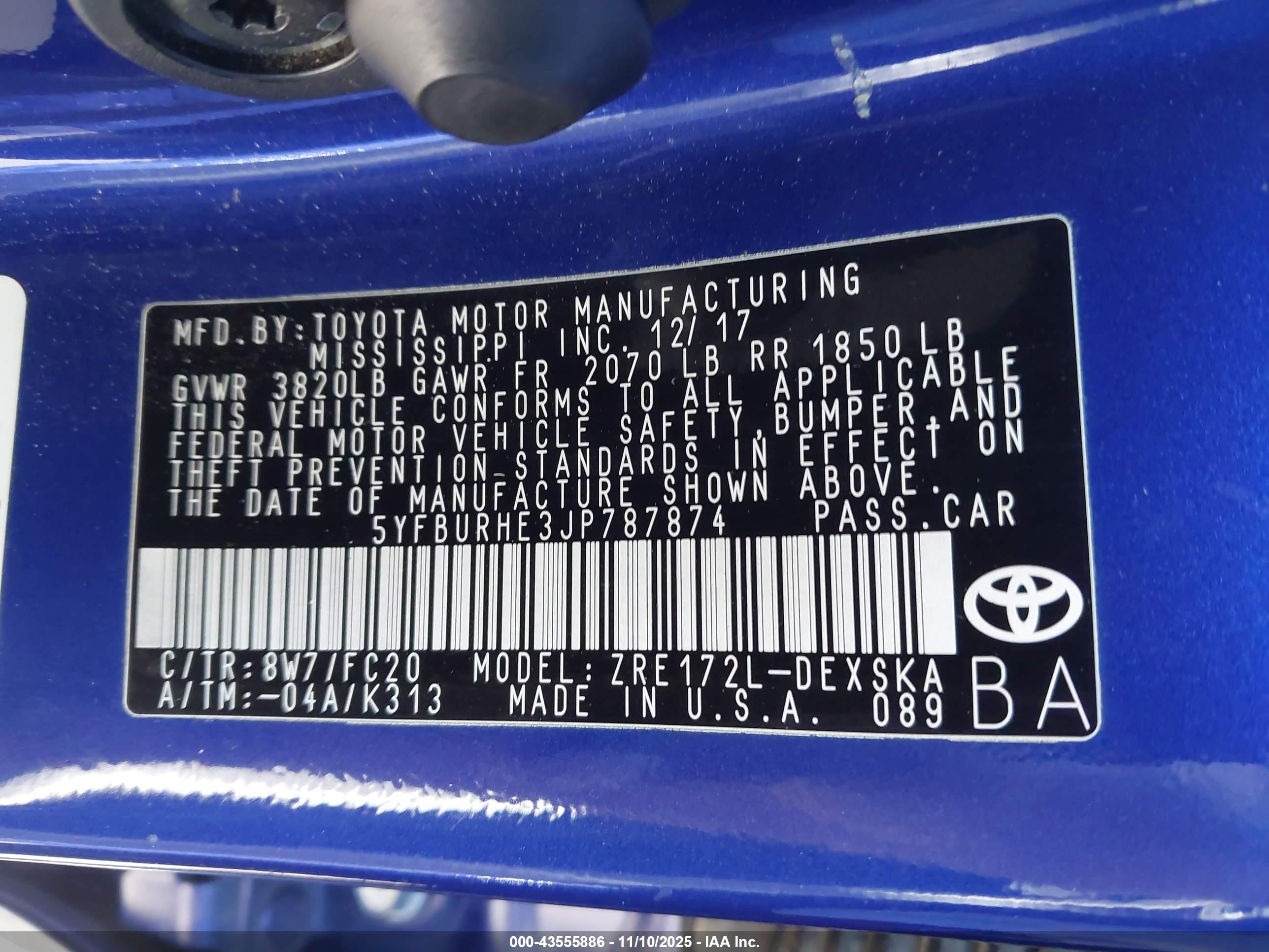 TOYOTA COROLLA image 9
