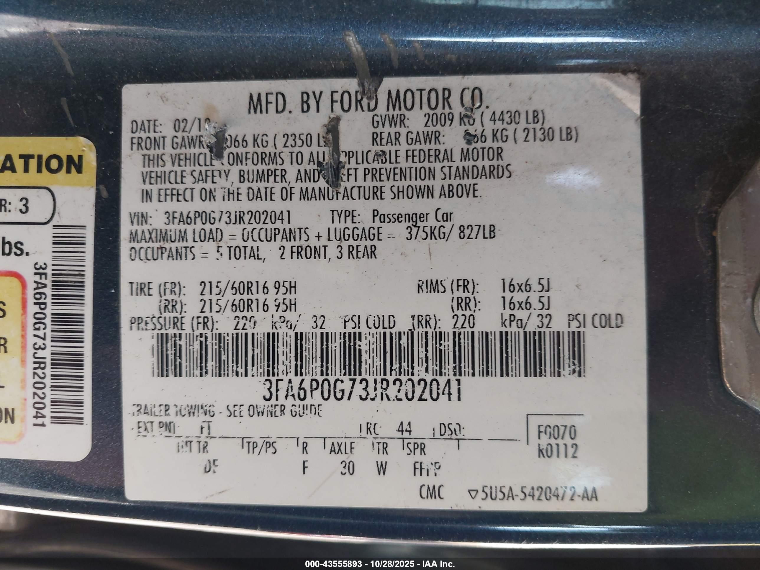 FORD FUSION image 9