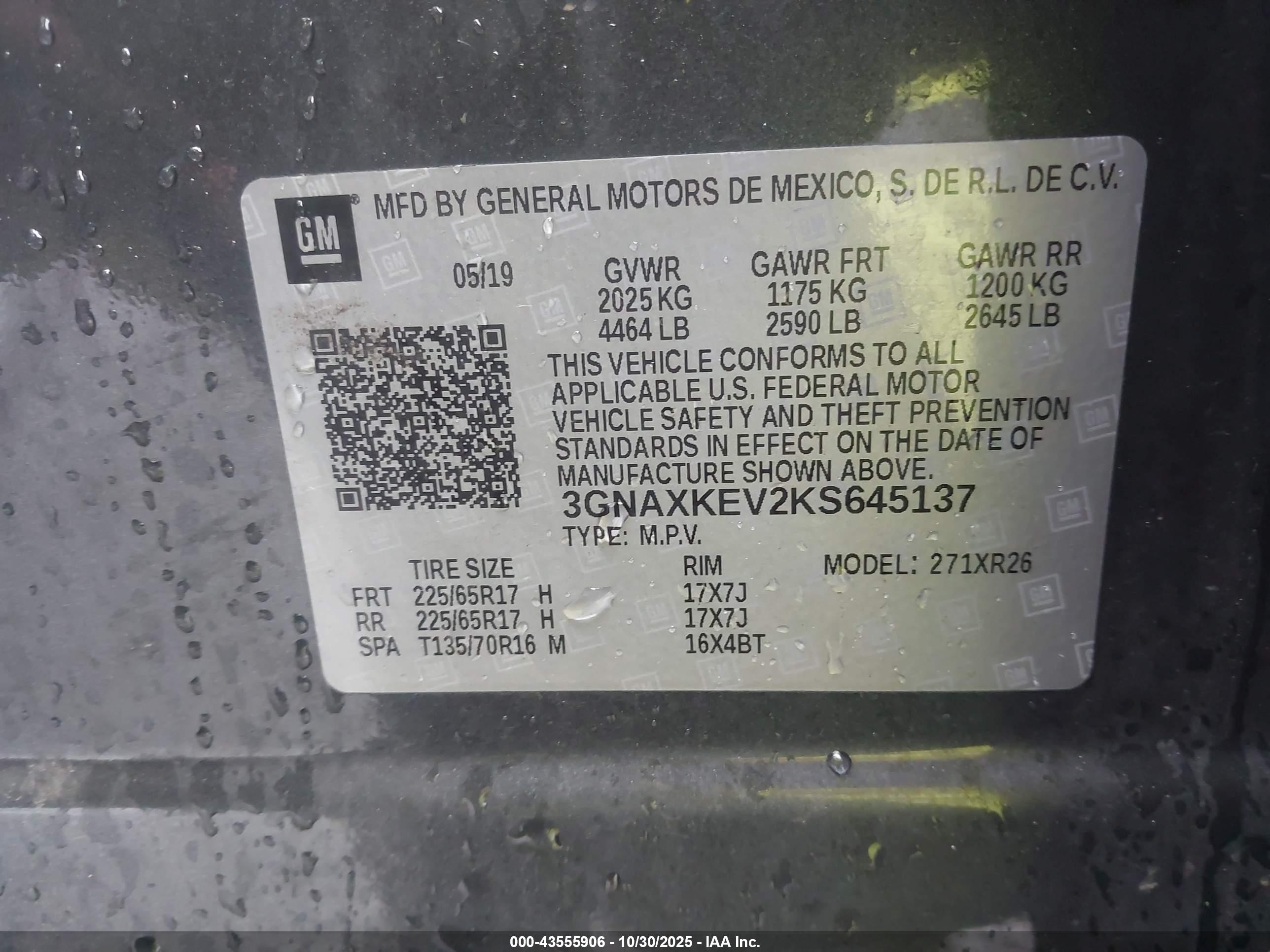 CHEVROLET EQUINOX image 9