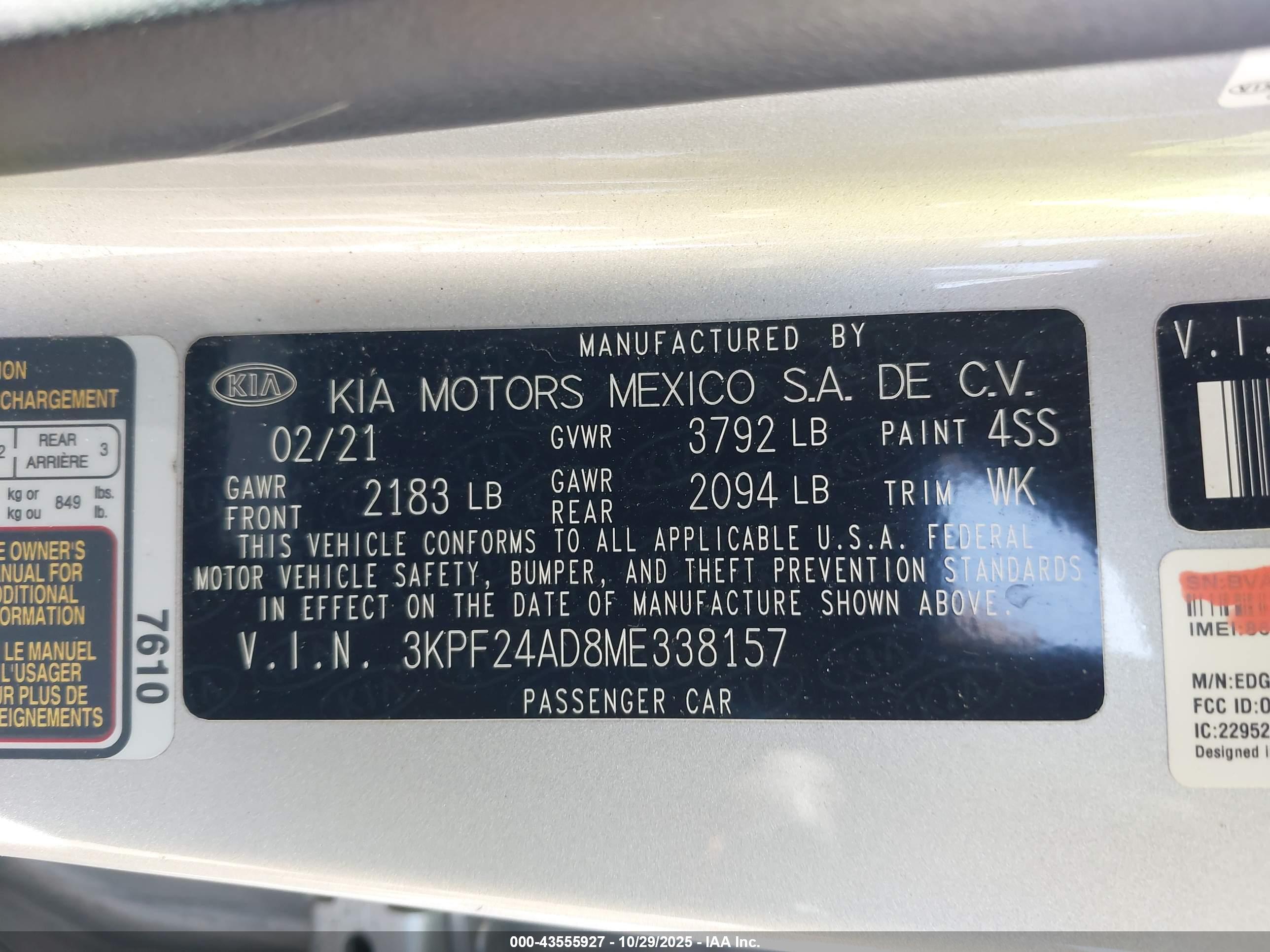 KIA FORTE image 9