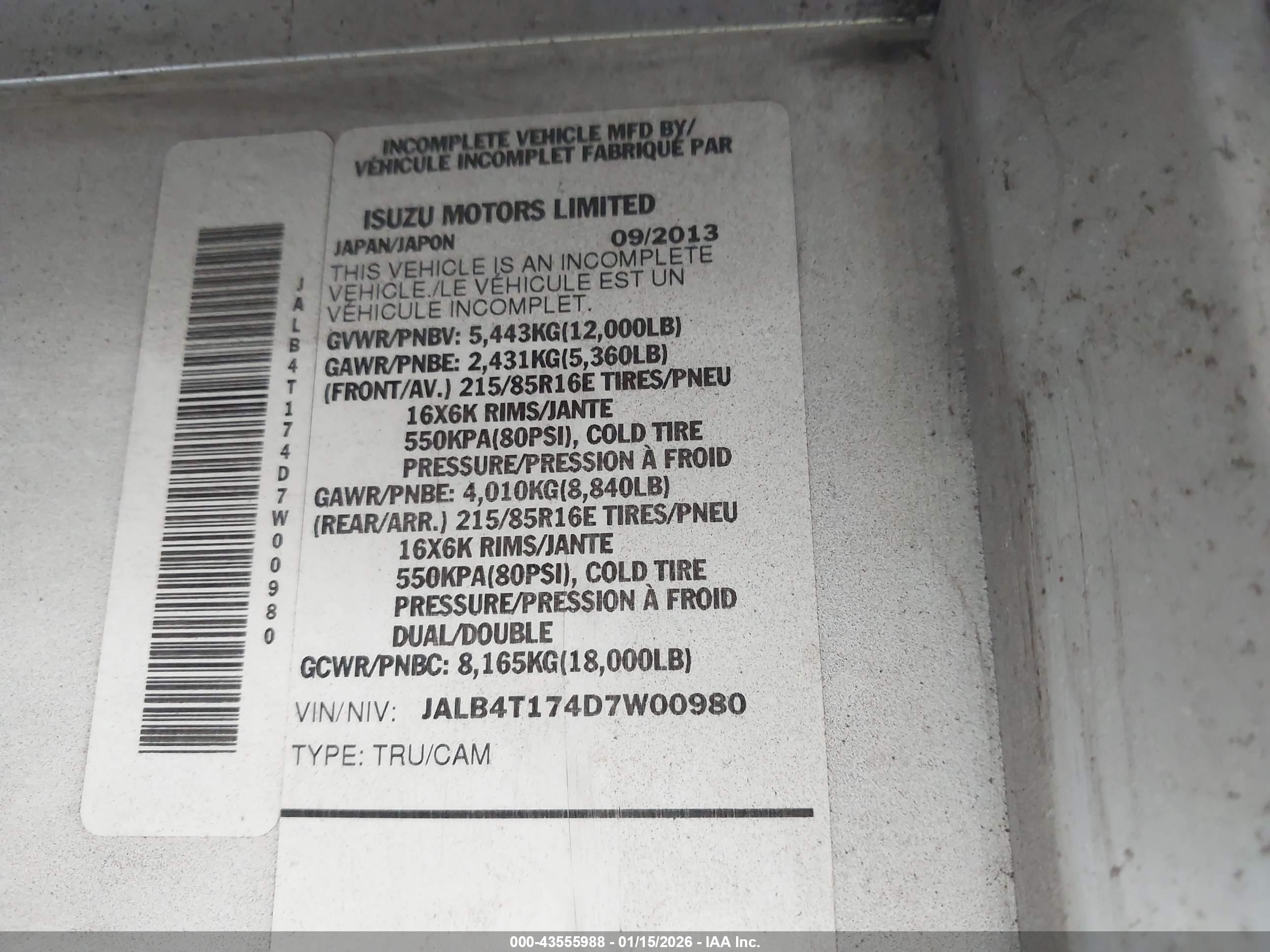 ISUZU COMMERCIAL image 9