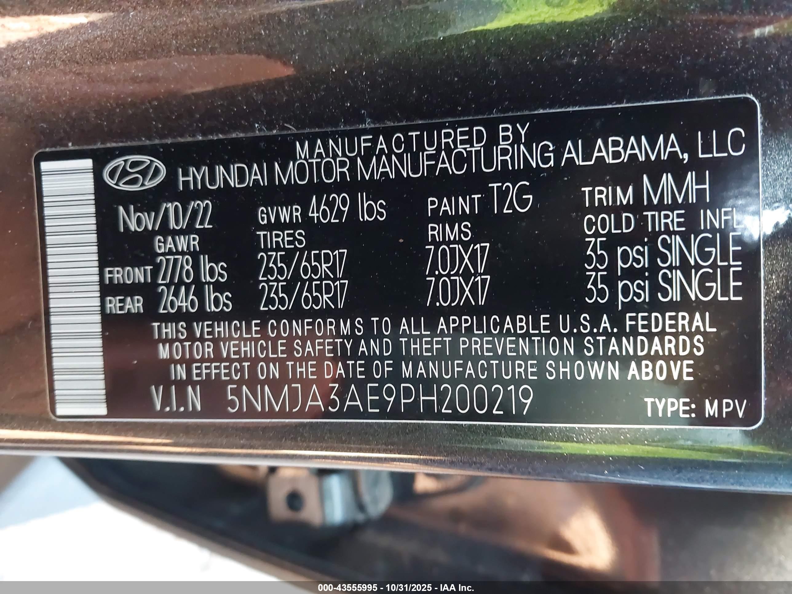 HYUNDAI TUCSON image 9