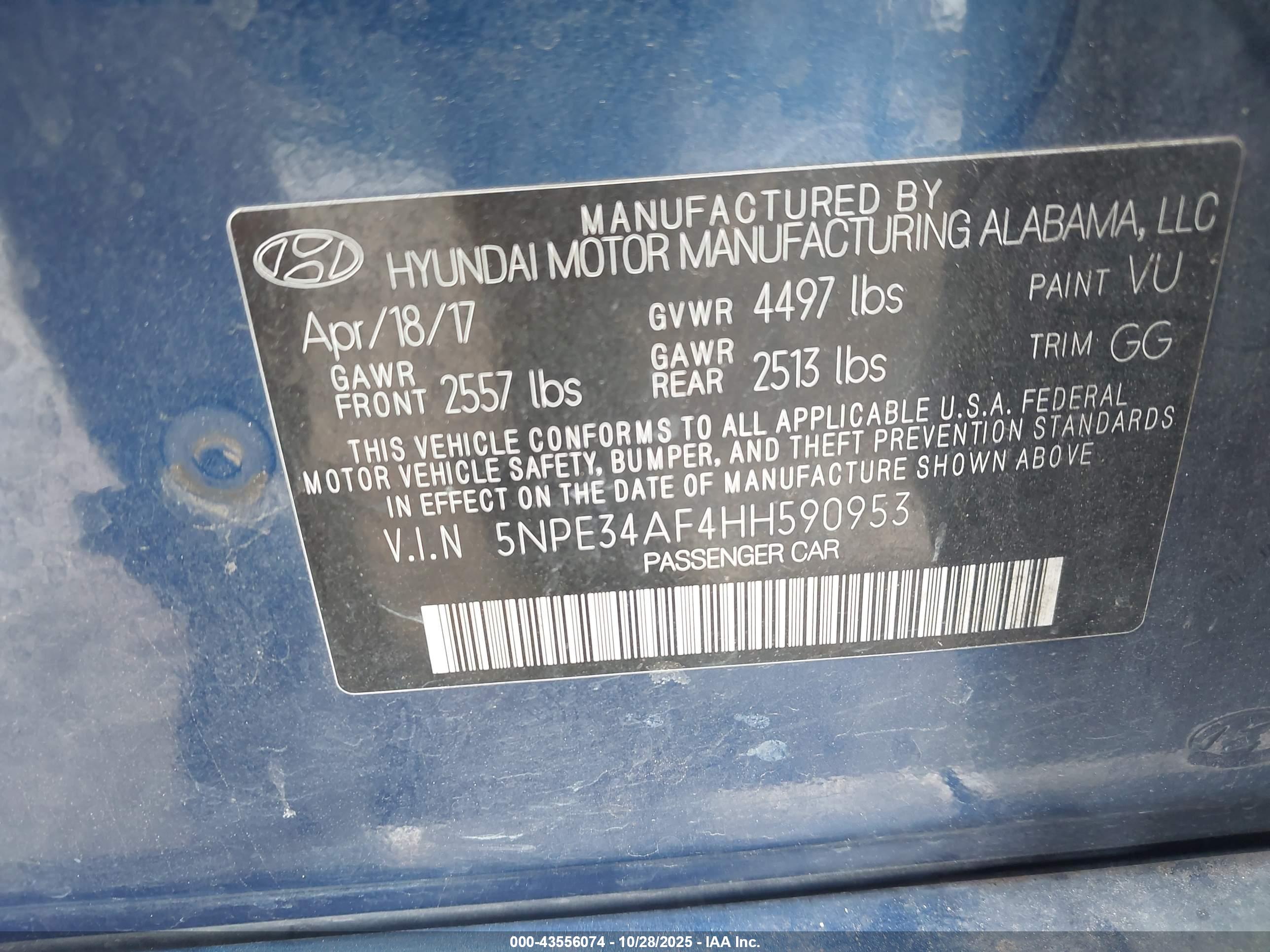 HYUNDAI SONATA image 9