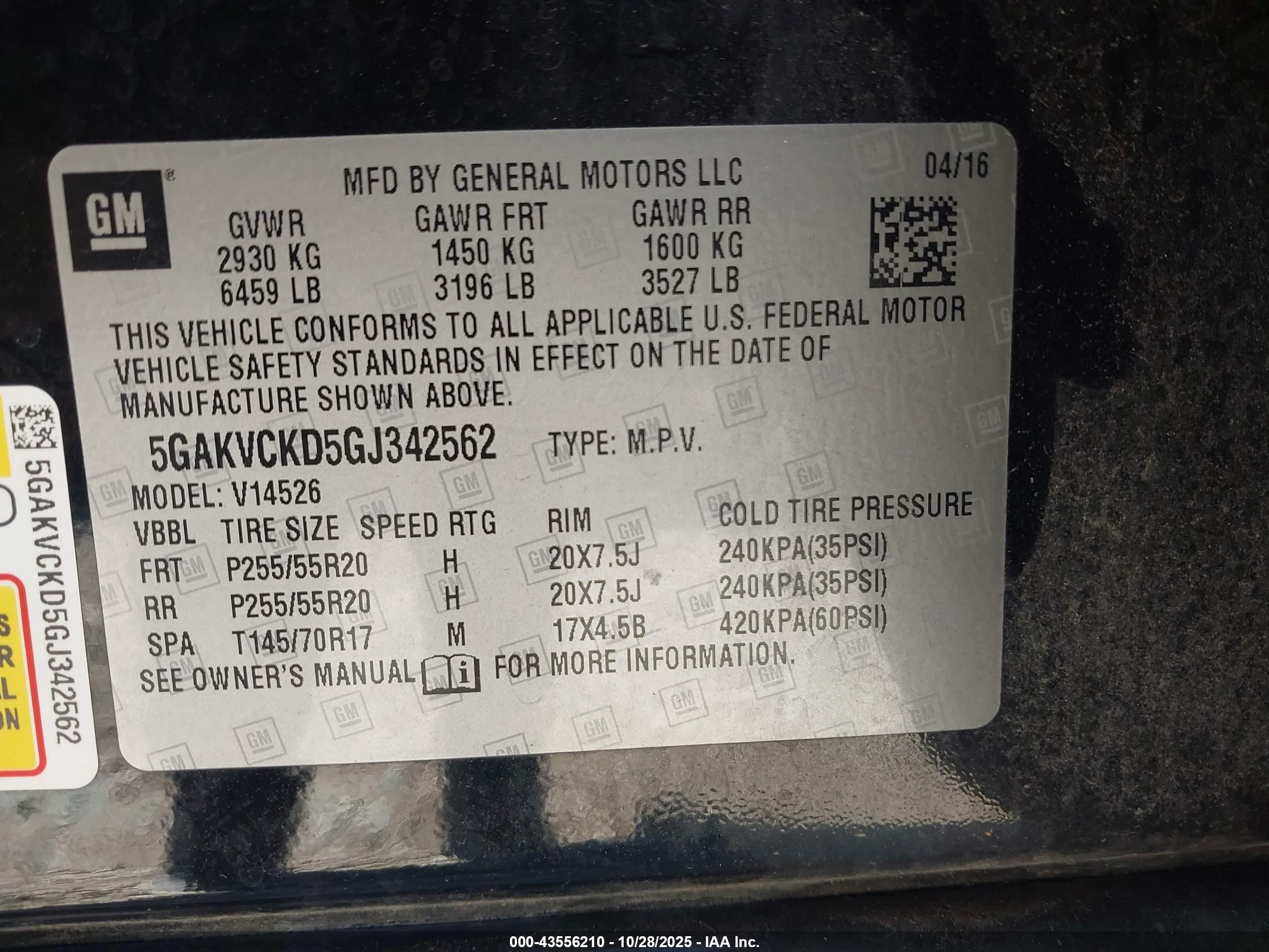 BUICK ENCLAVE image 9