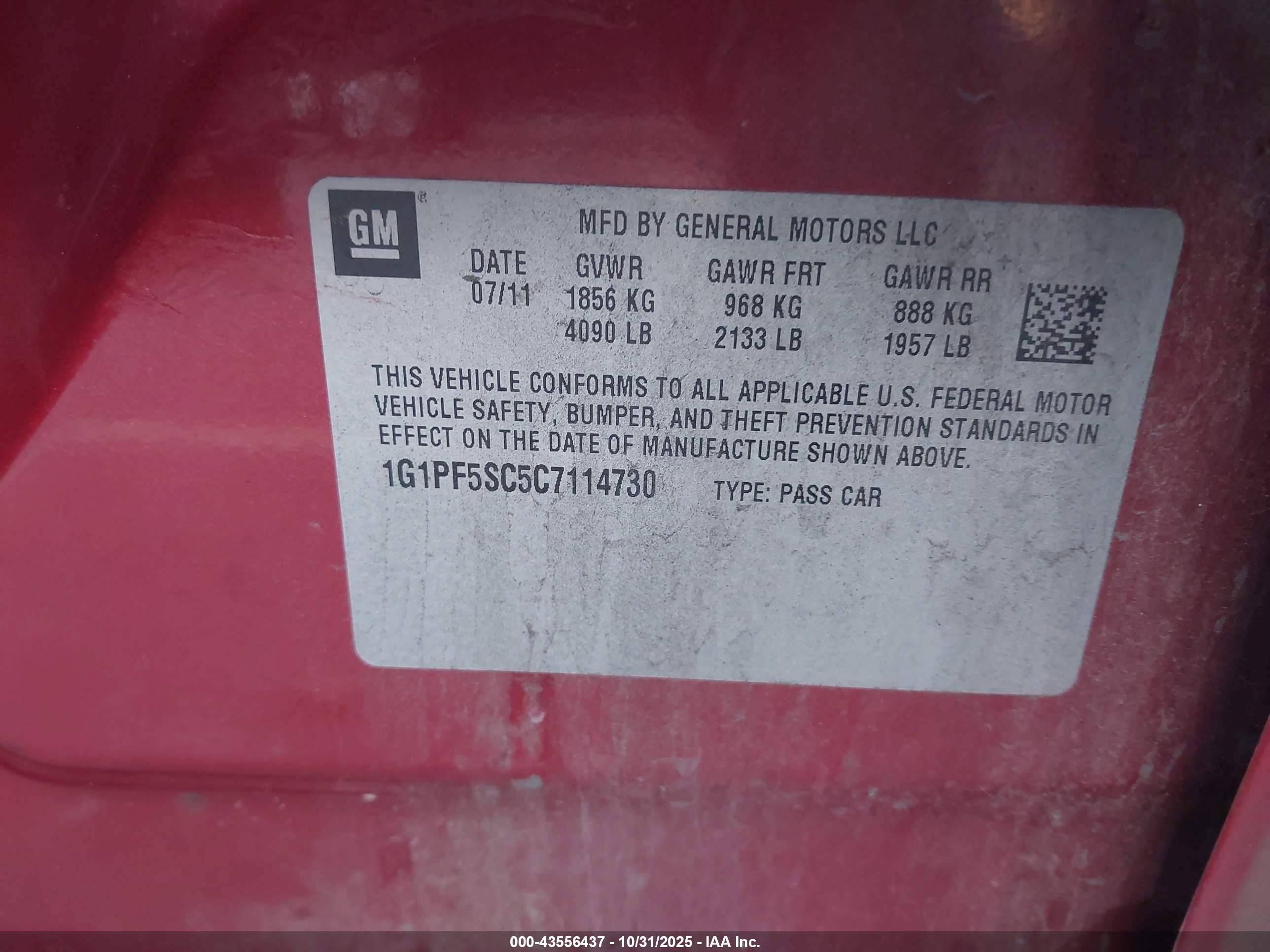 CHEVROLET CRUZE image 9