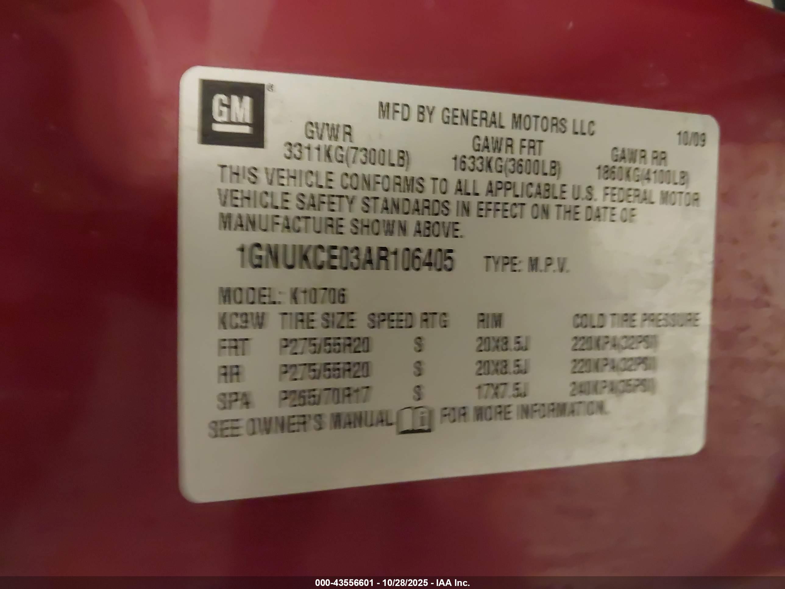 CHEVROLET TAHOE image 9