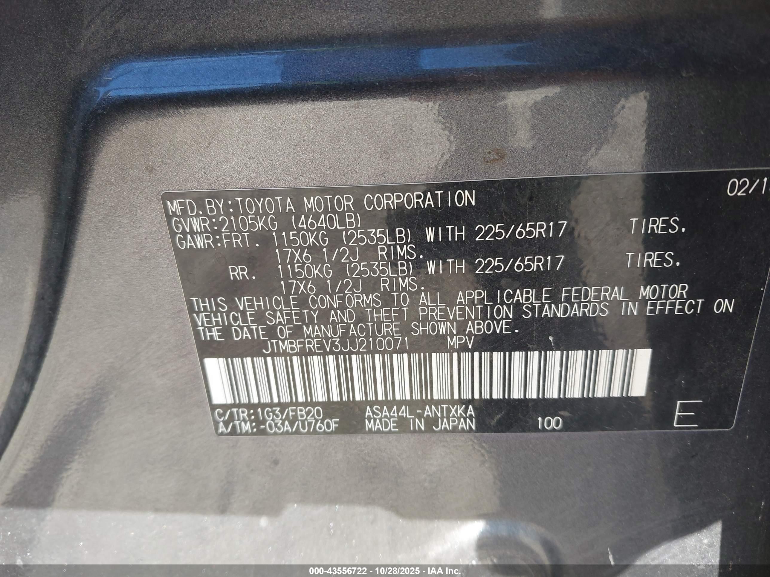 TOYOTA RAV4 image 9