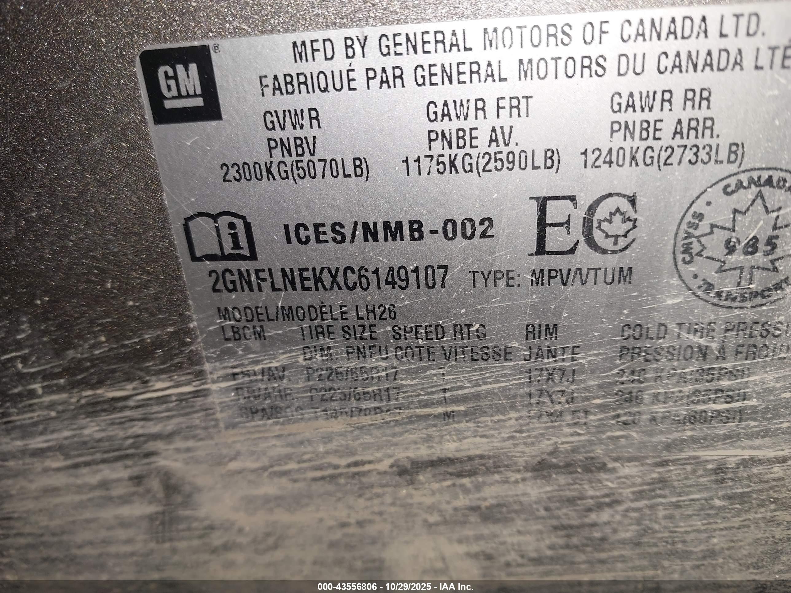 CHEVROLET EQUINOX image 9