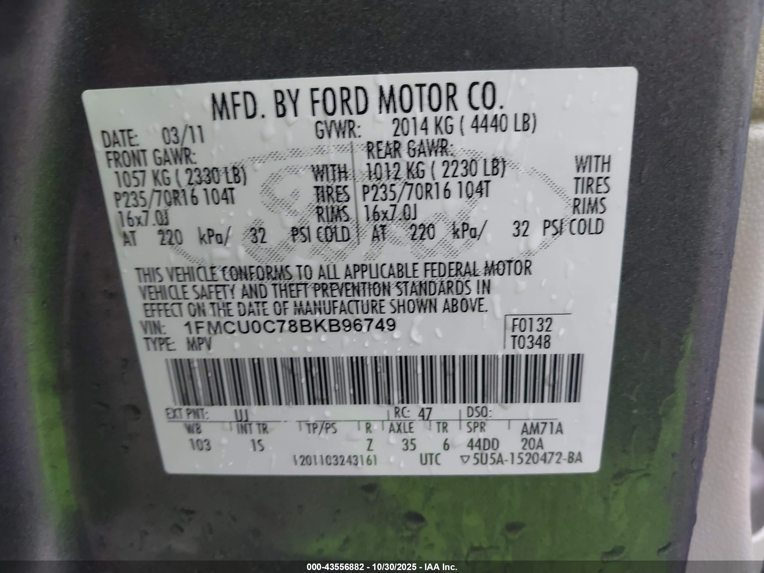 FORD ESCAPE image 9