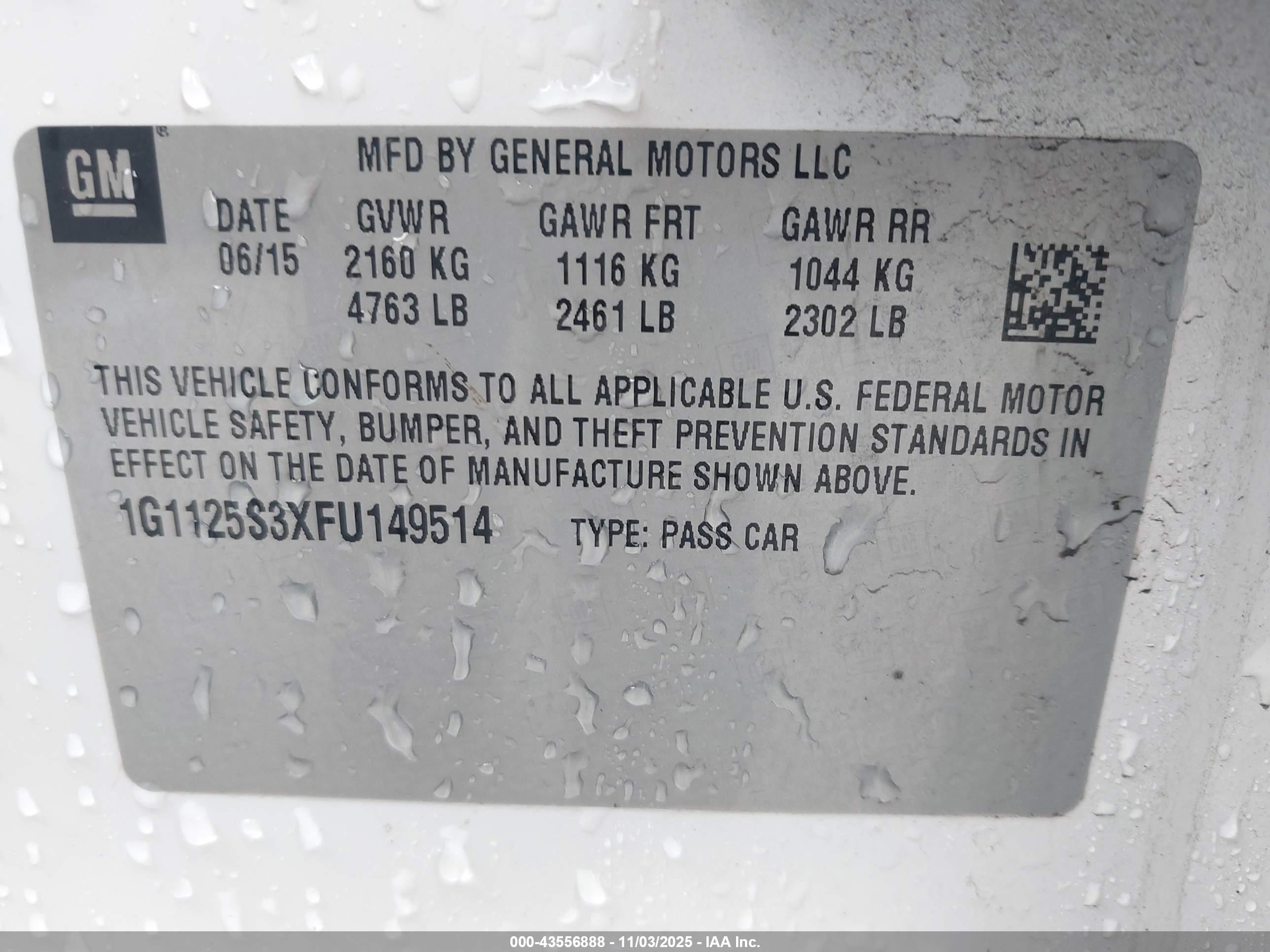 CHEVROLET IMPALA image 9