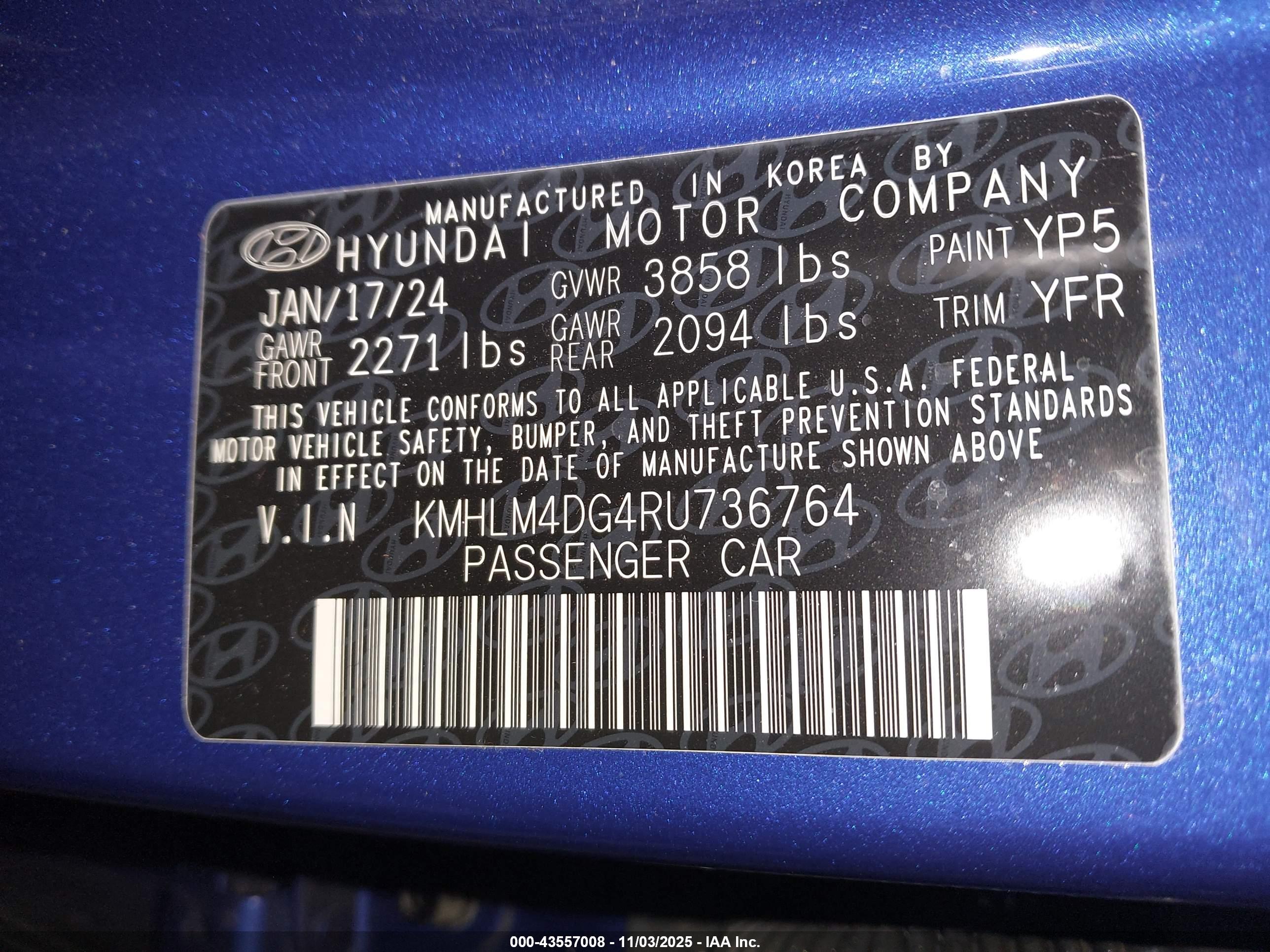 HYUNDAI ELANTRA image 9