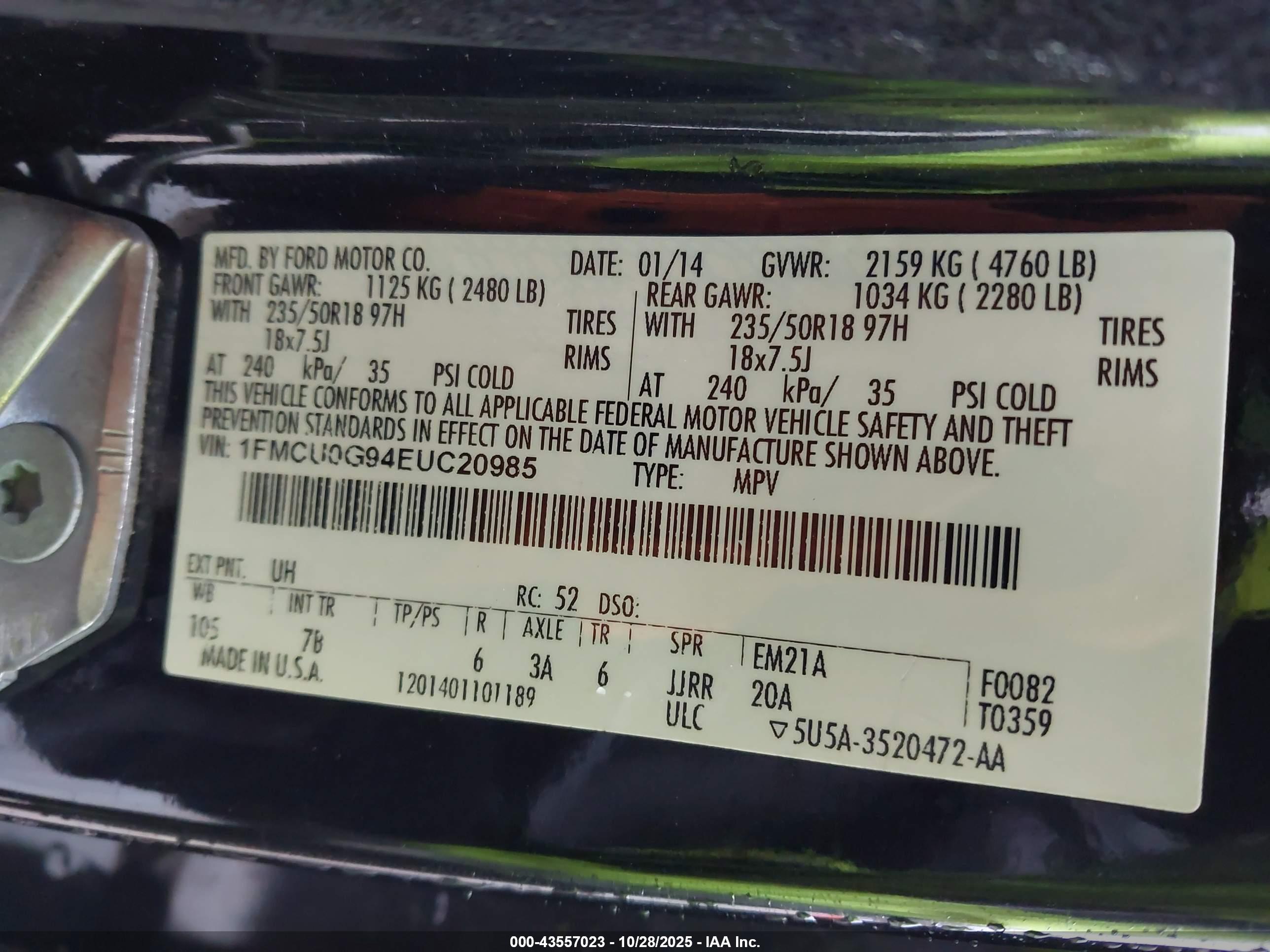 FORD ESCAPE image 9