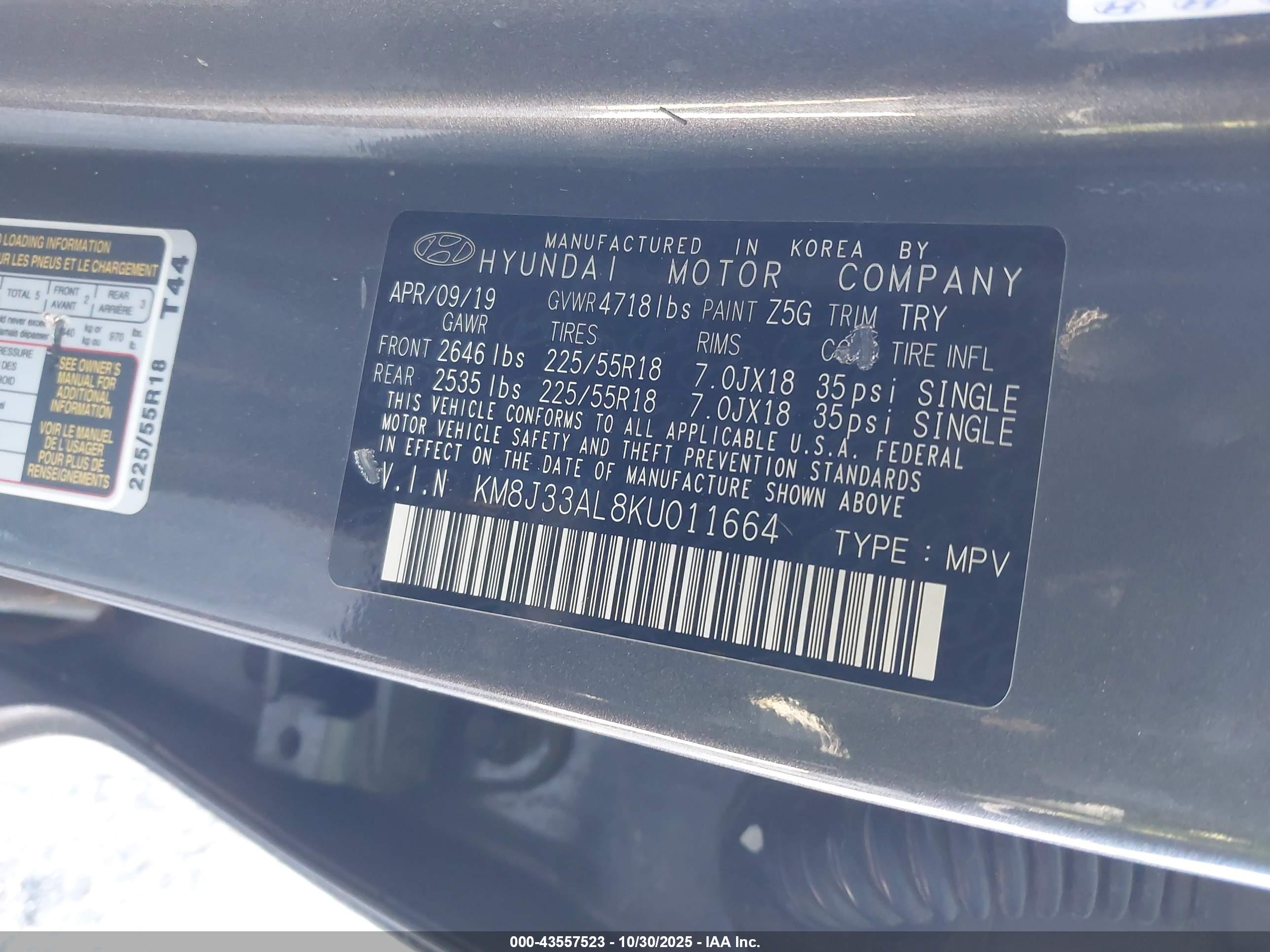 HYUNDAI TUCSON image 9