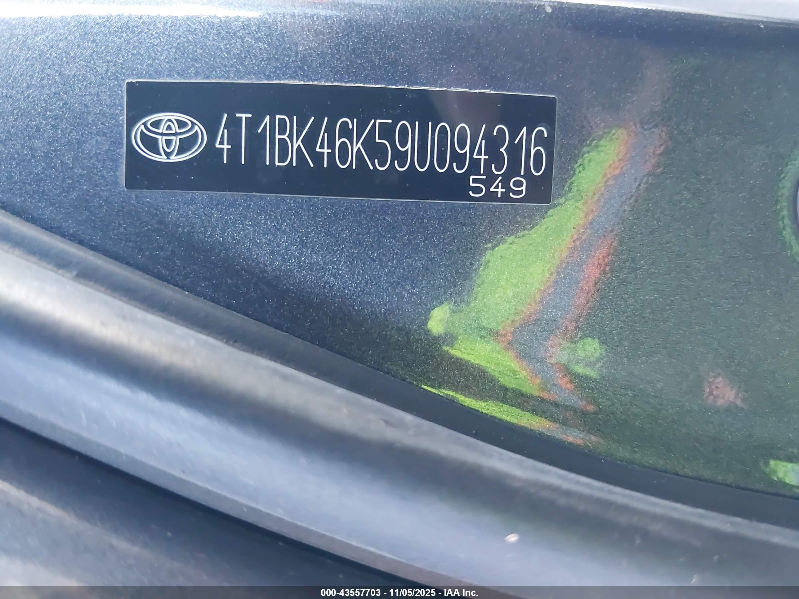 TOYOTA CAMRY image 9