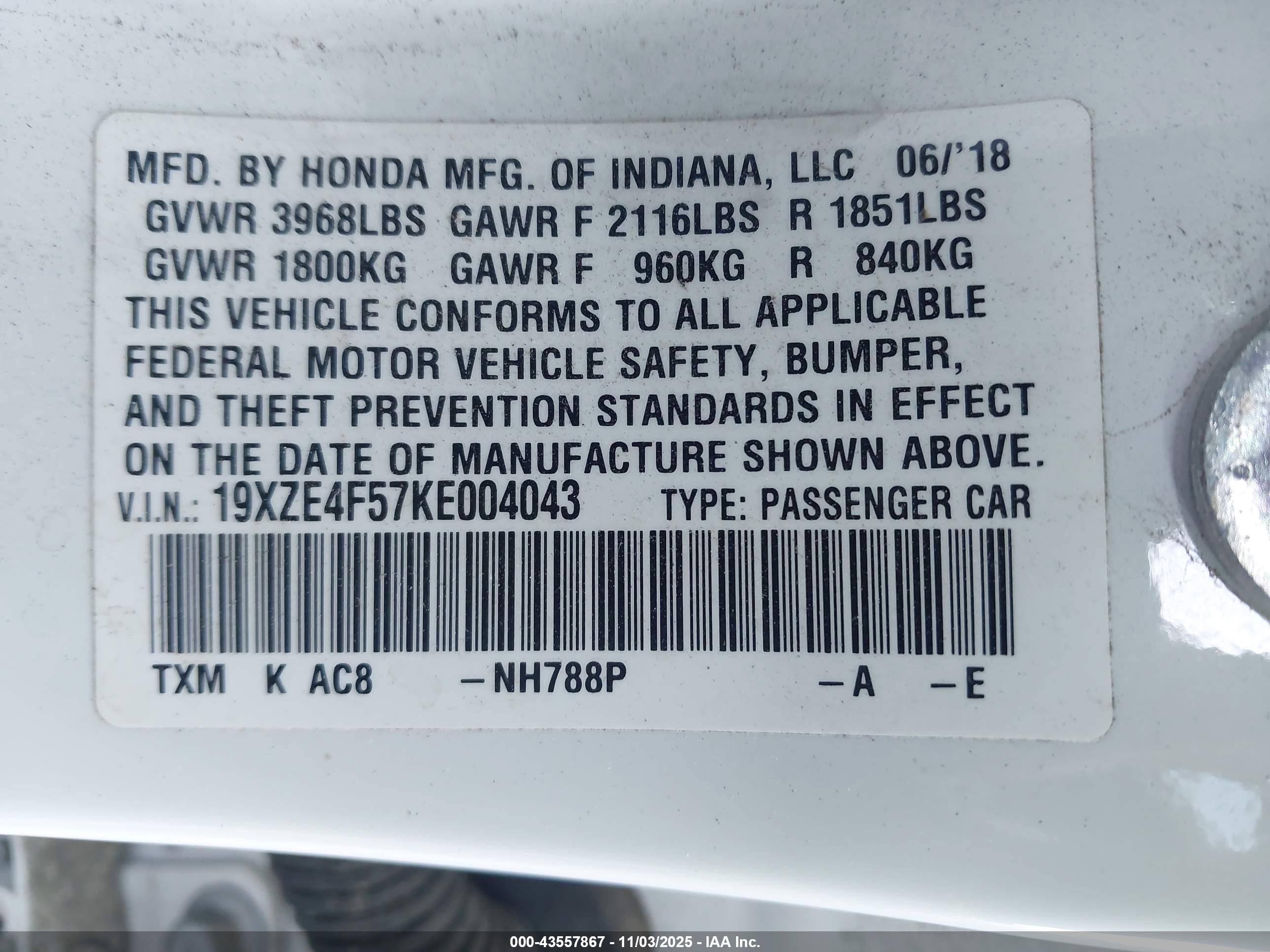 HONDA INSIGHT image 9