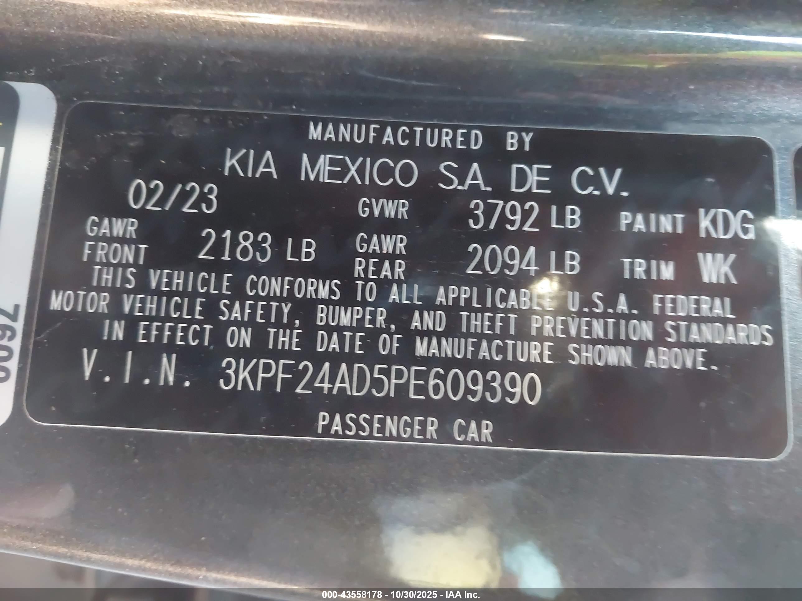 KIA FORTE image 9