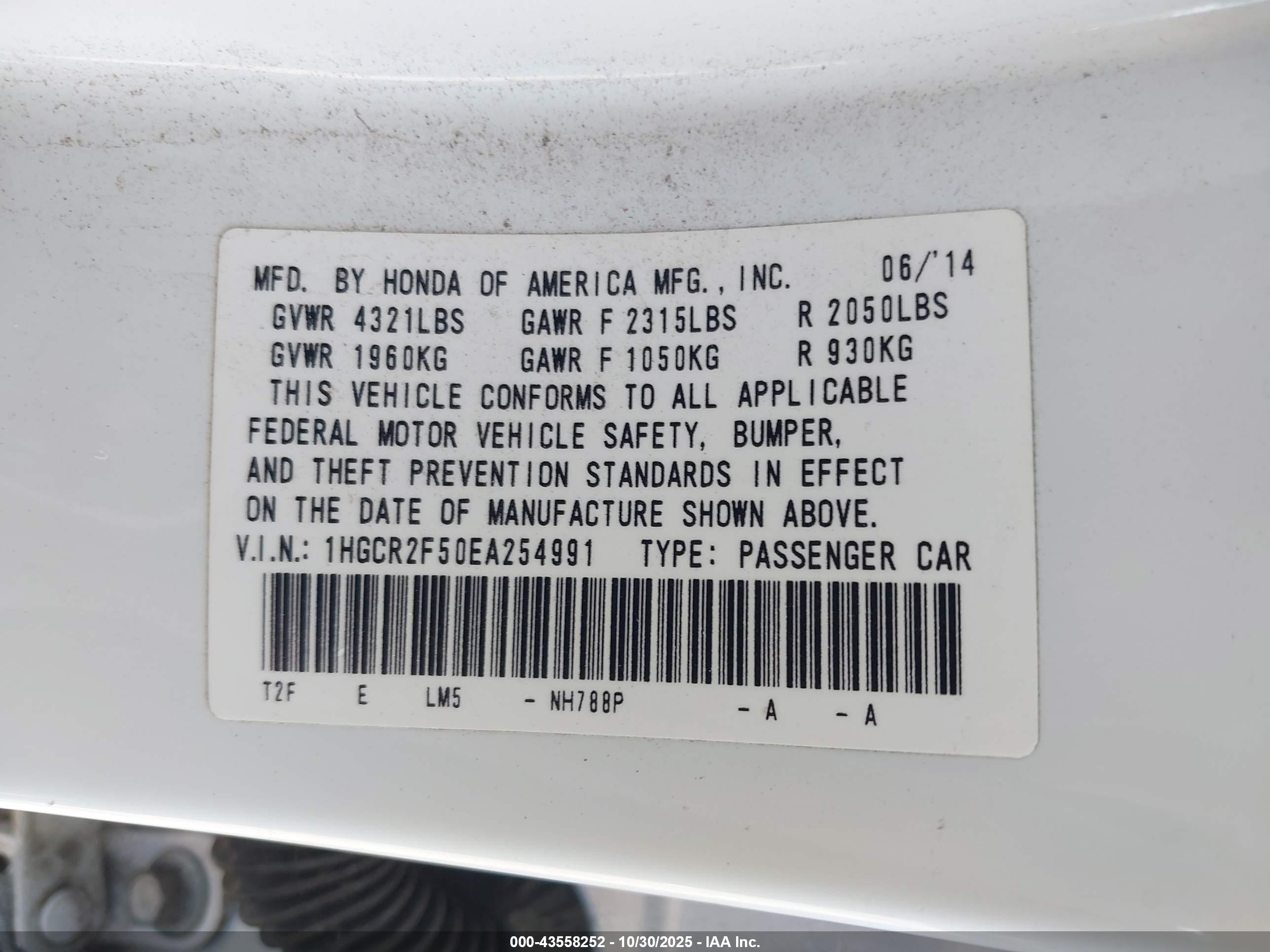 HONDA ACCORD image 9