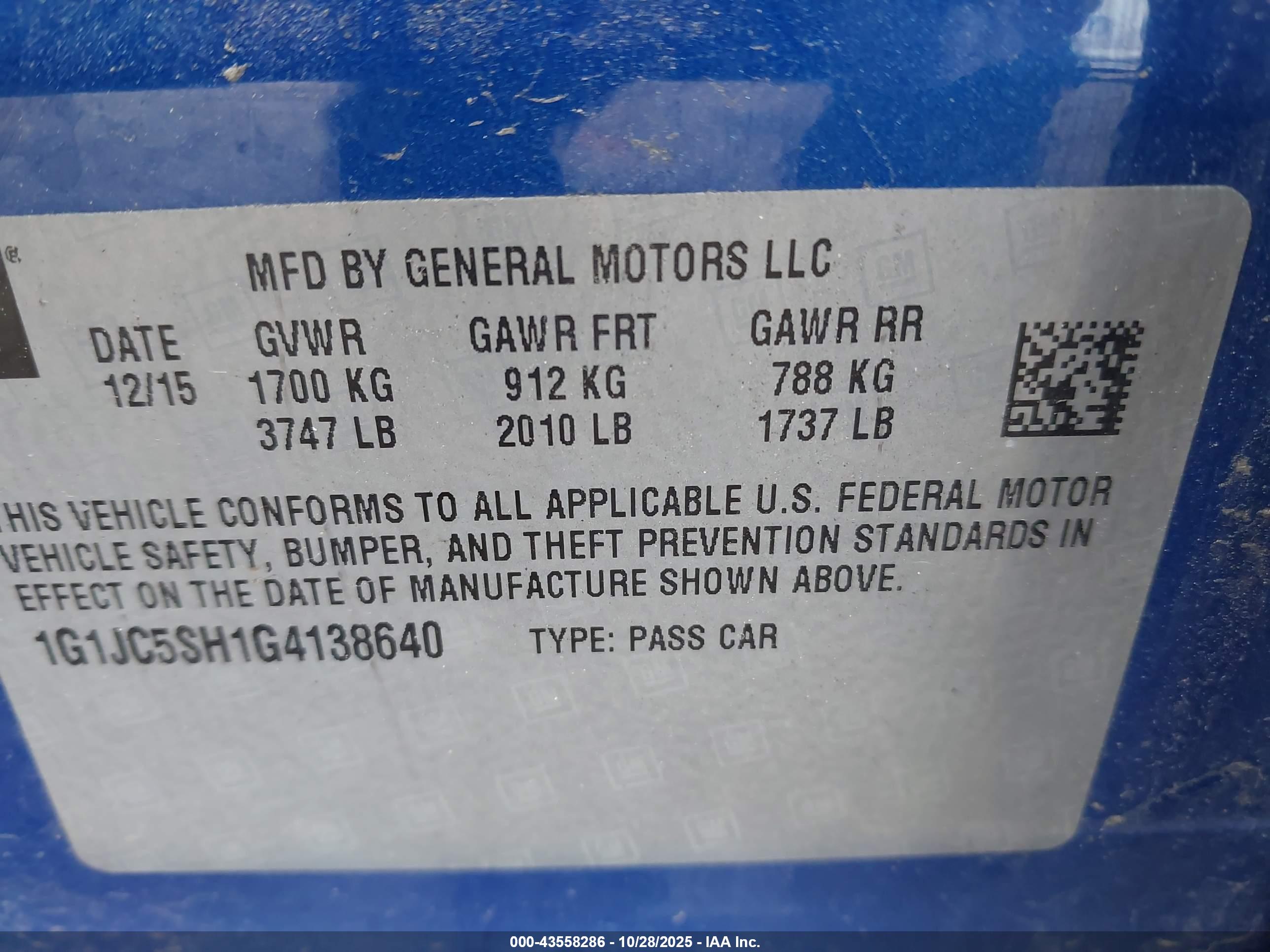 CHEVROLET SONIC image 9