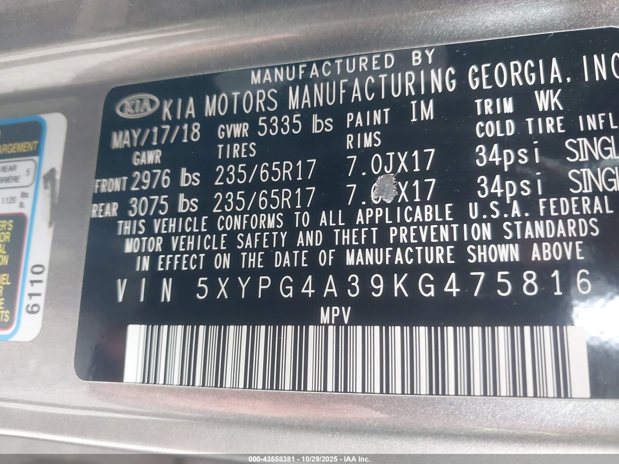 KIA SORENTO image 9