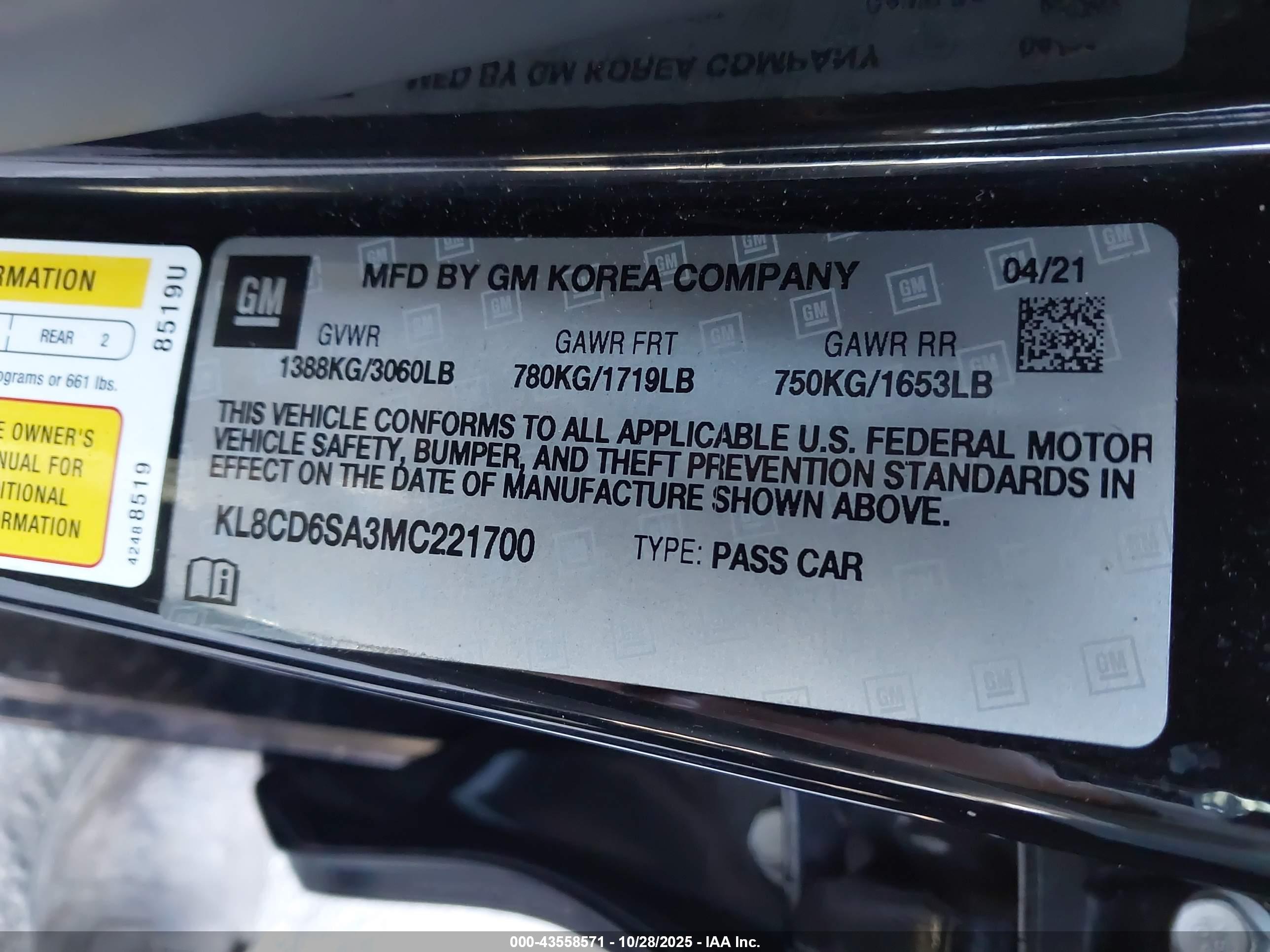 CHEVROLET SPARK image 9