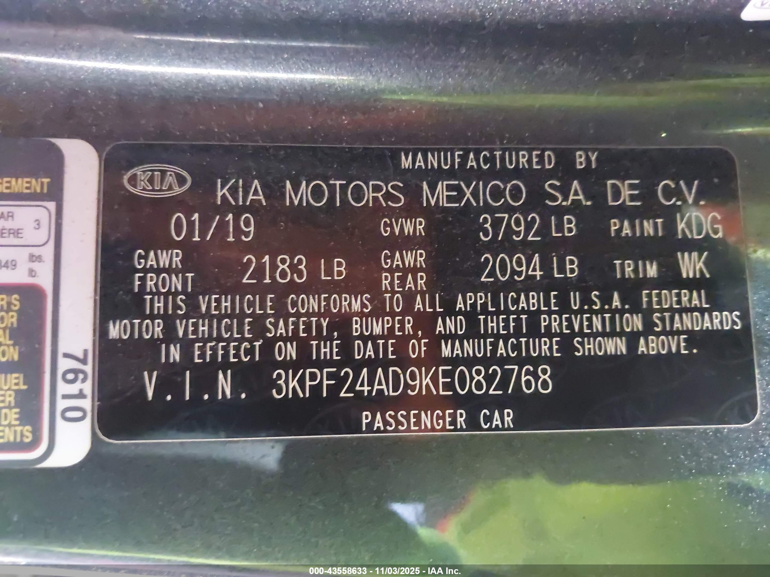 KIA FORTE image 9