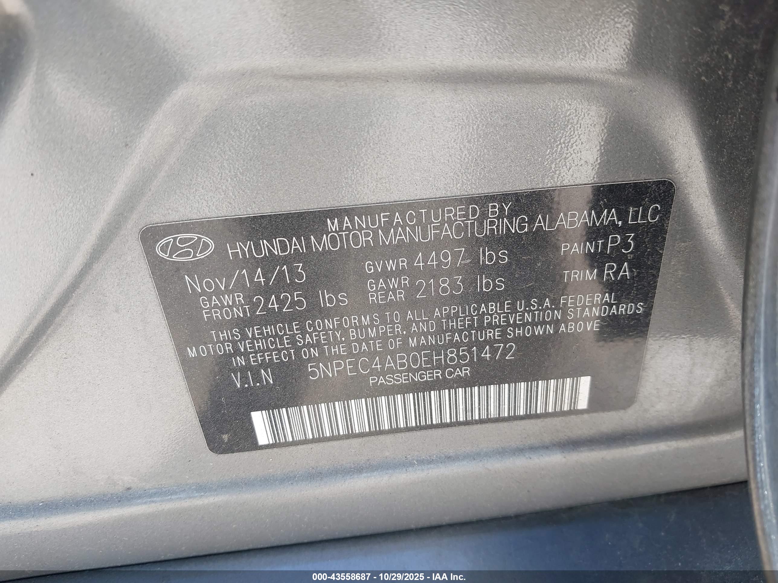 HYUNDAI SONATA image 9