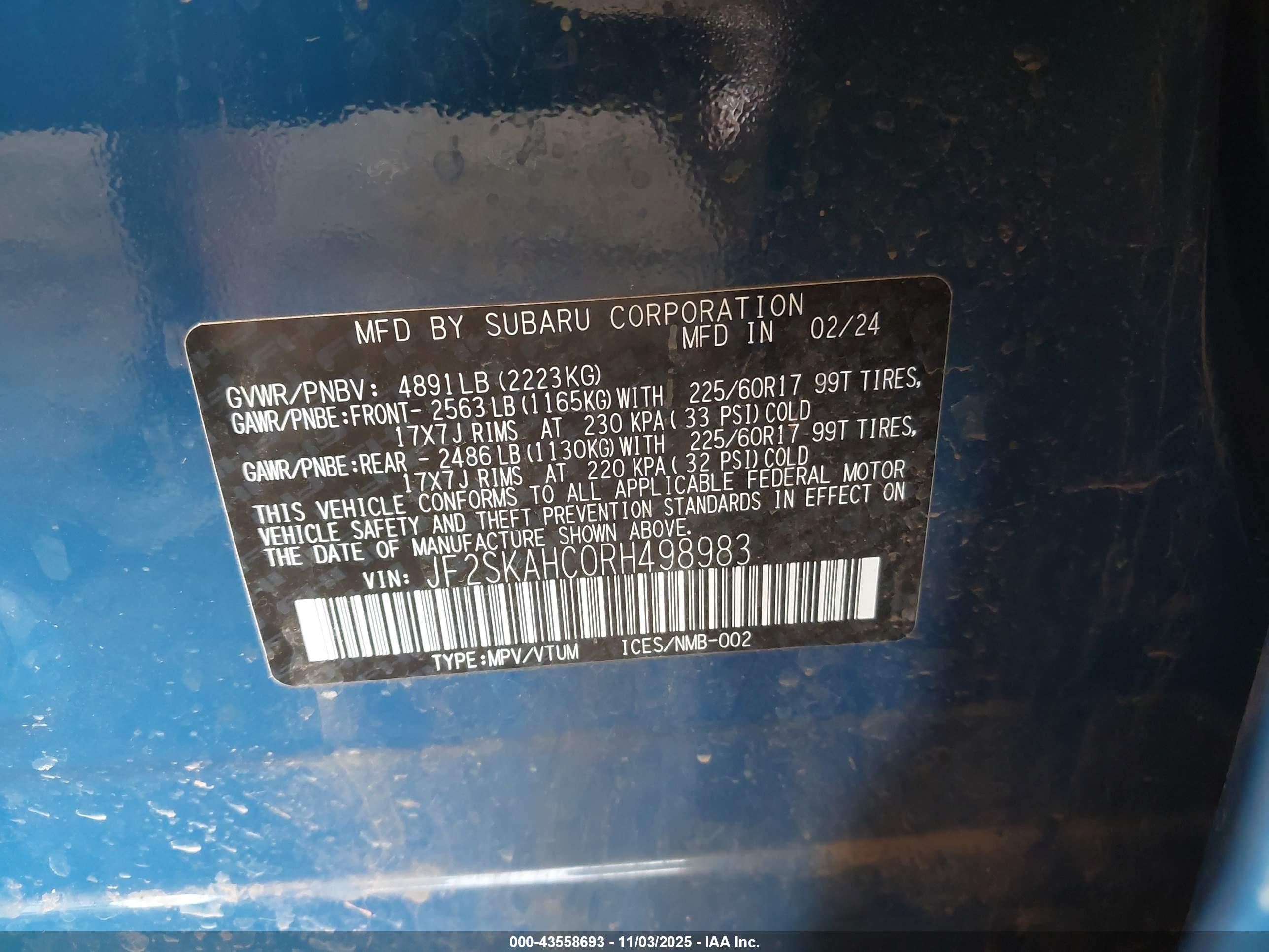 SUBARU FORESTER image 9