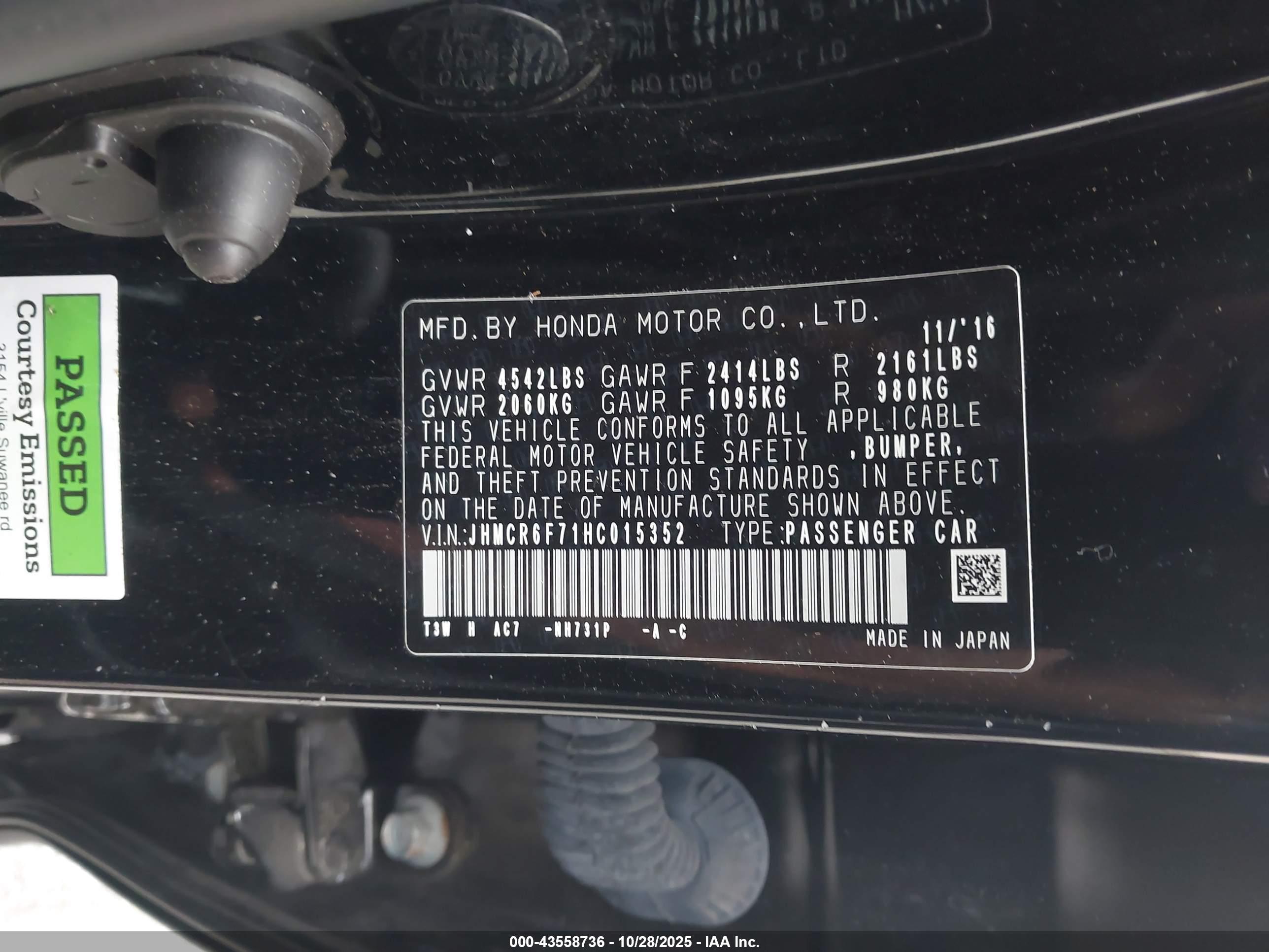 HONDA ACCORD image 9