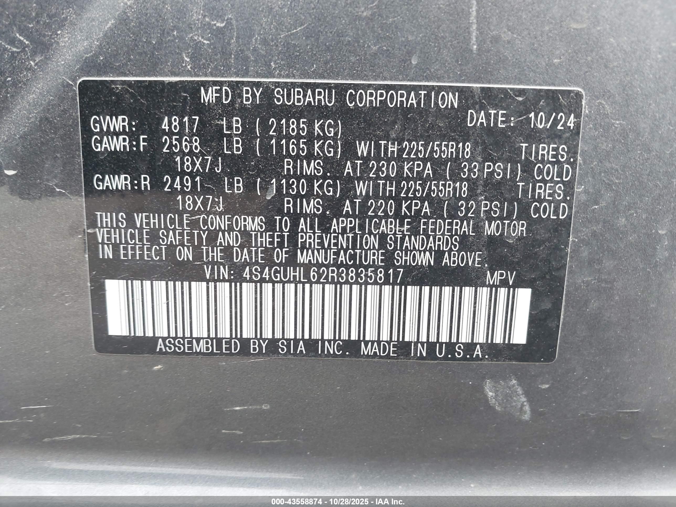 SUBARU CROSSTREK image 9