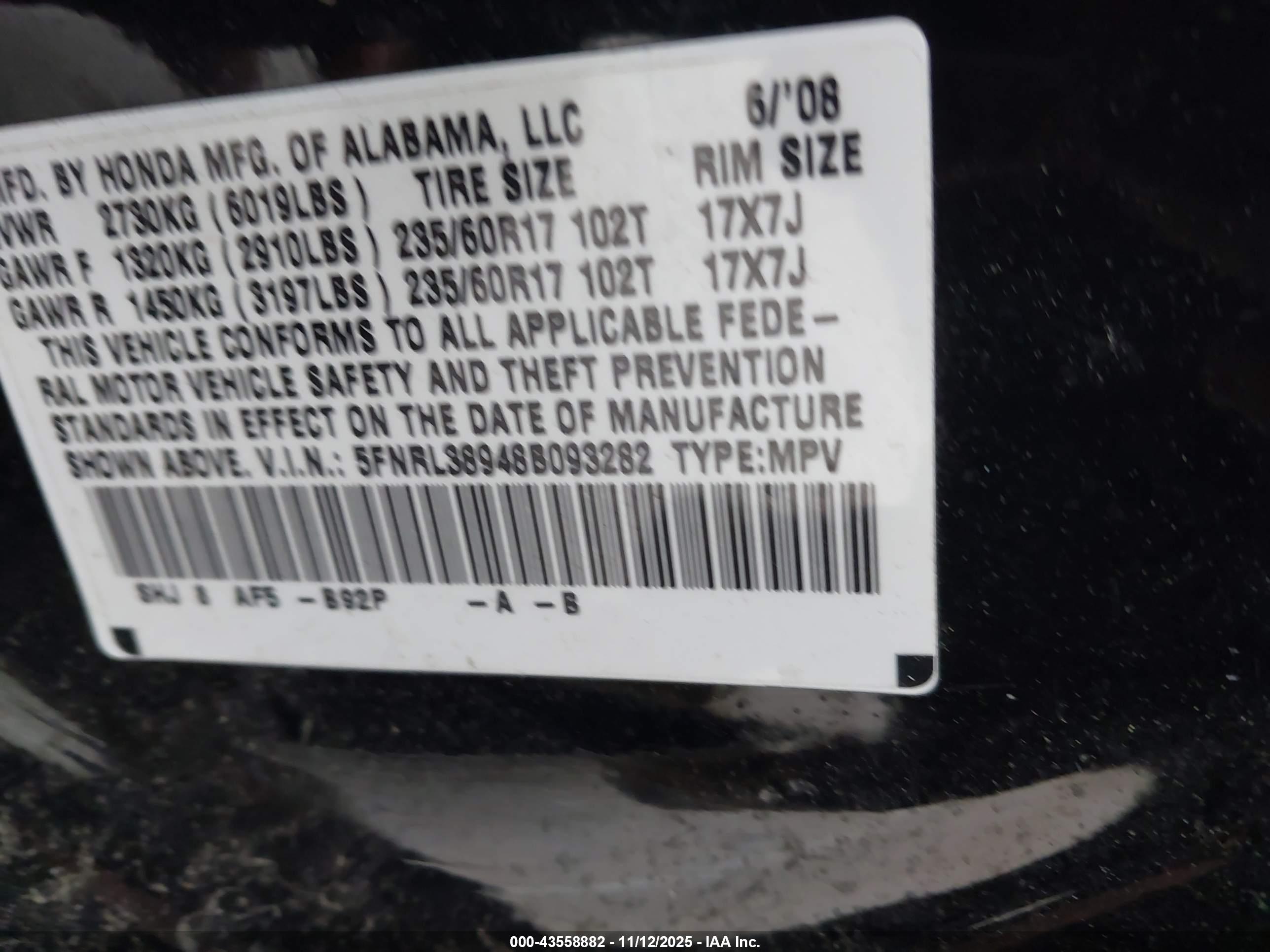 HONDA ODYSSEY image 9