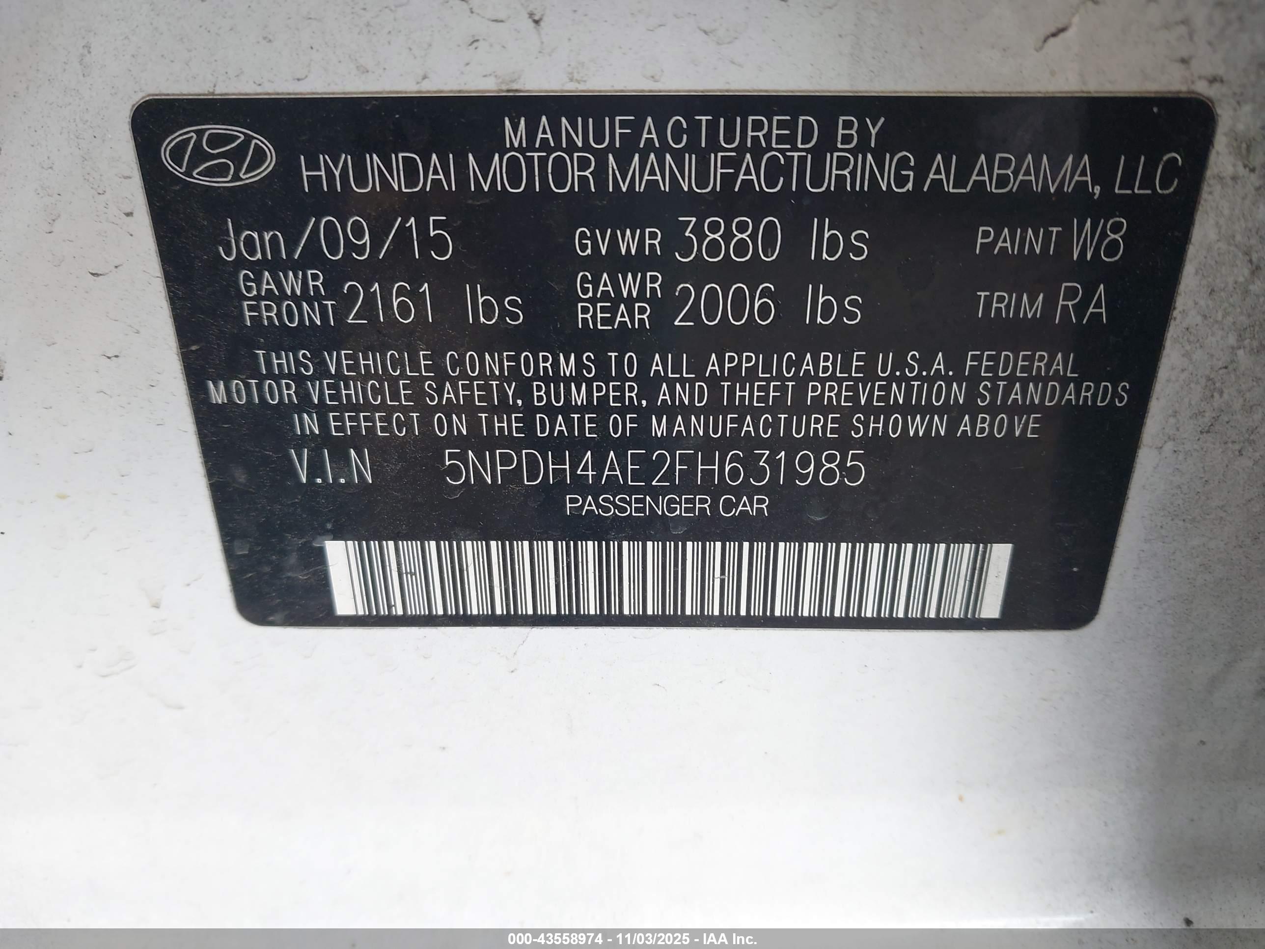 HYUNDAI ELANTRA image 9