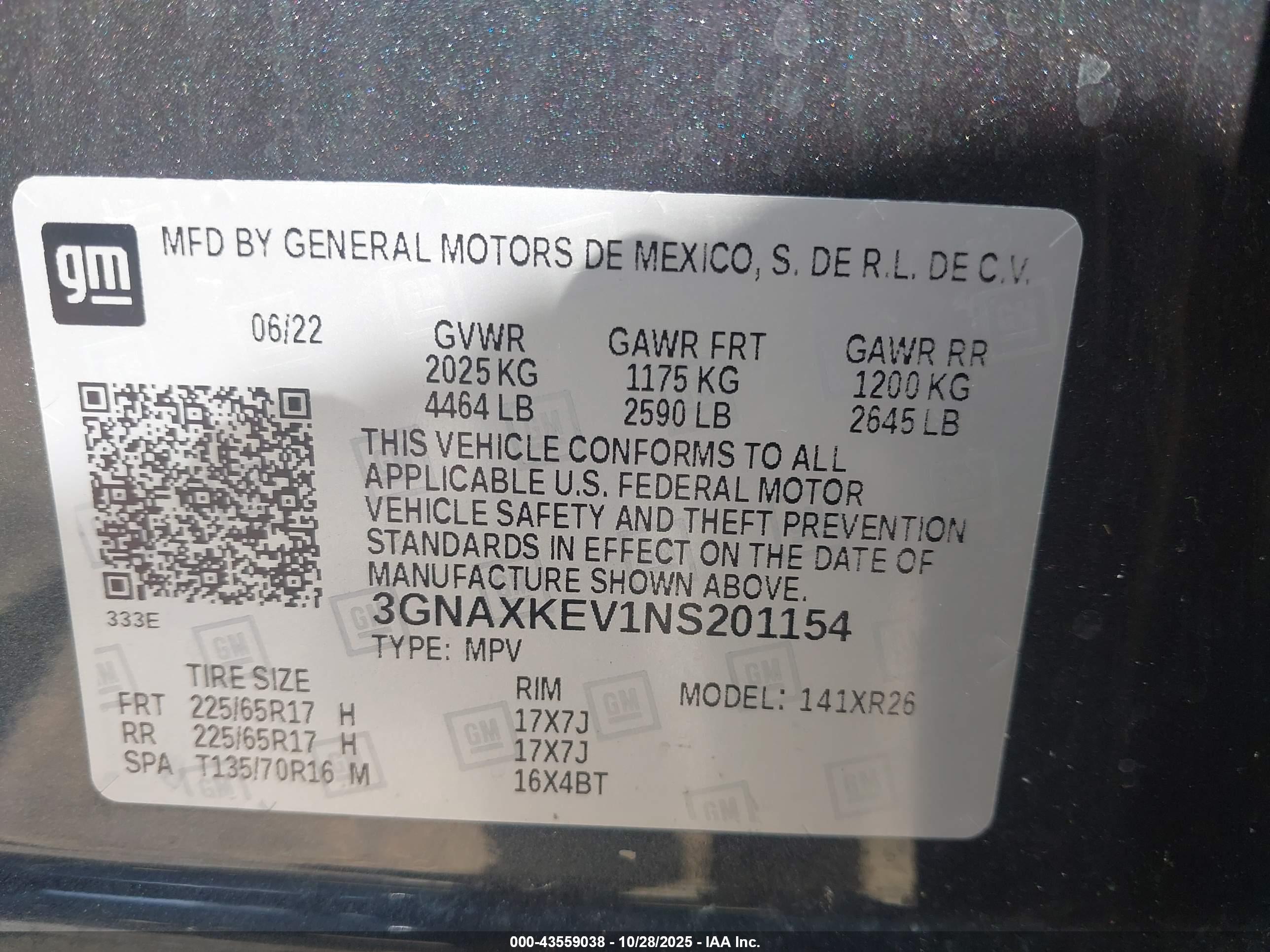 CHEVROLET EQUINOX image 9