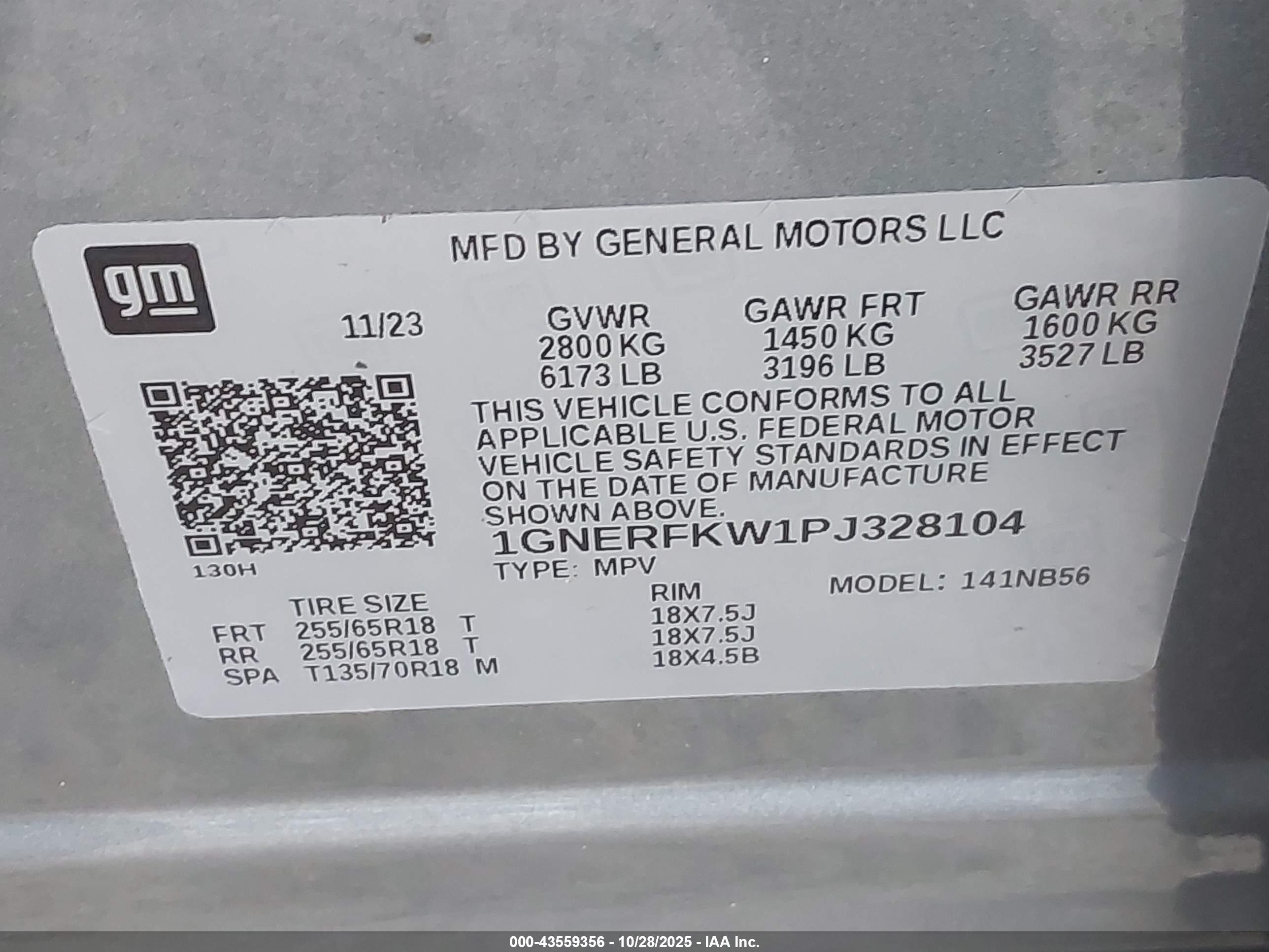 CHEVROLET TRAVERSE image 9