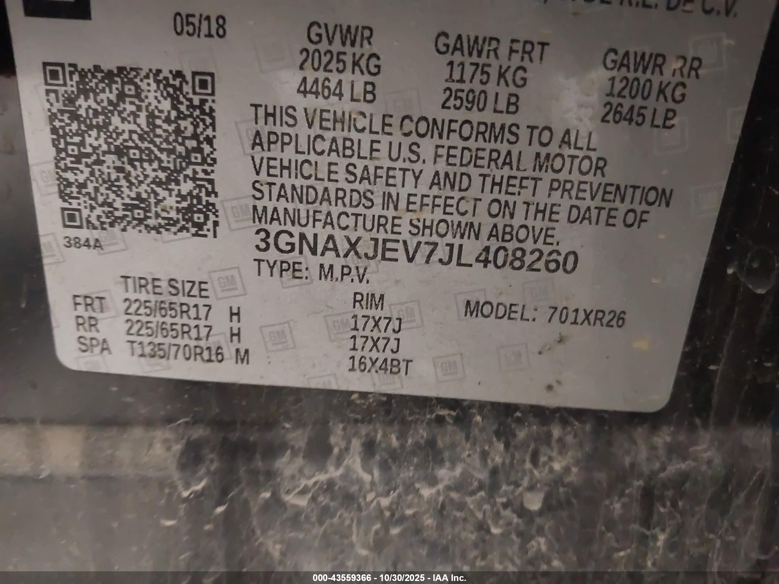 CHEVROLET EQUINOX image 9