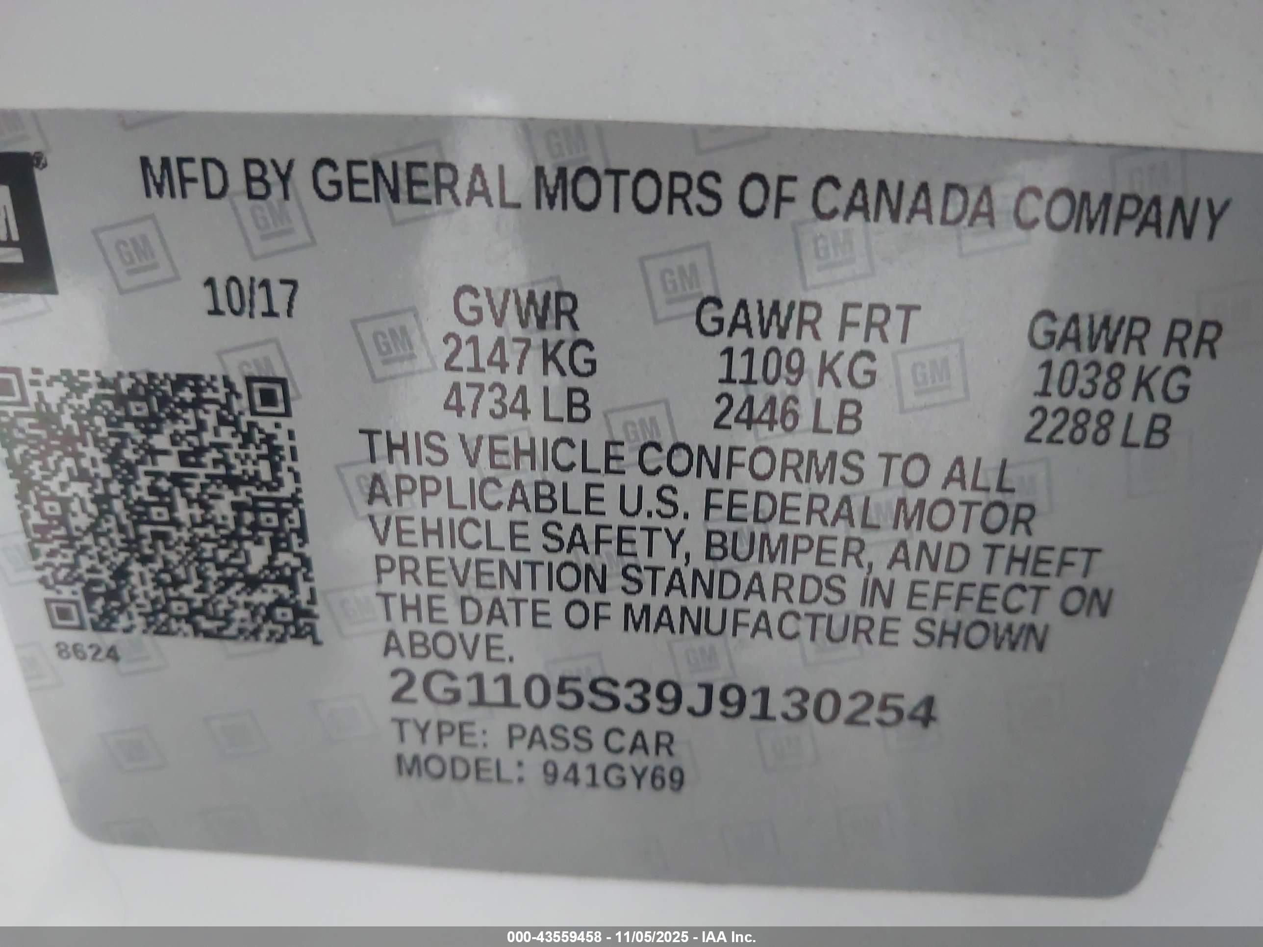CHEVROLET IMPALA image 9